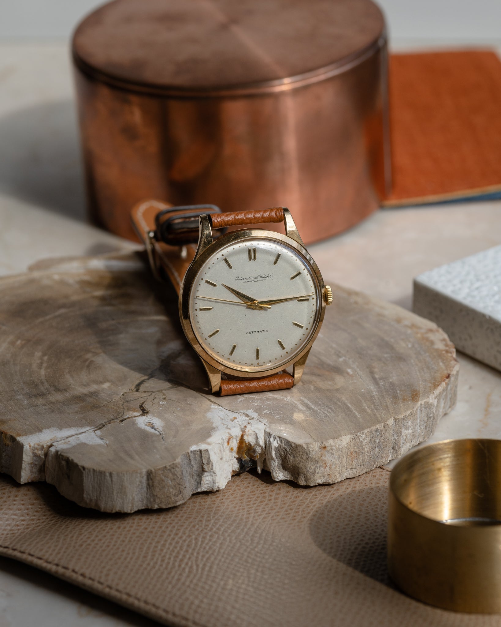 IWC ドレスウォッチ 18K ゴールド、cal. 853 1962/63 年製