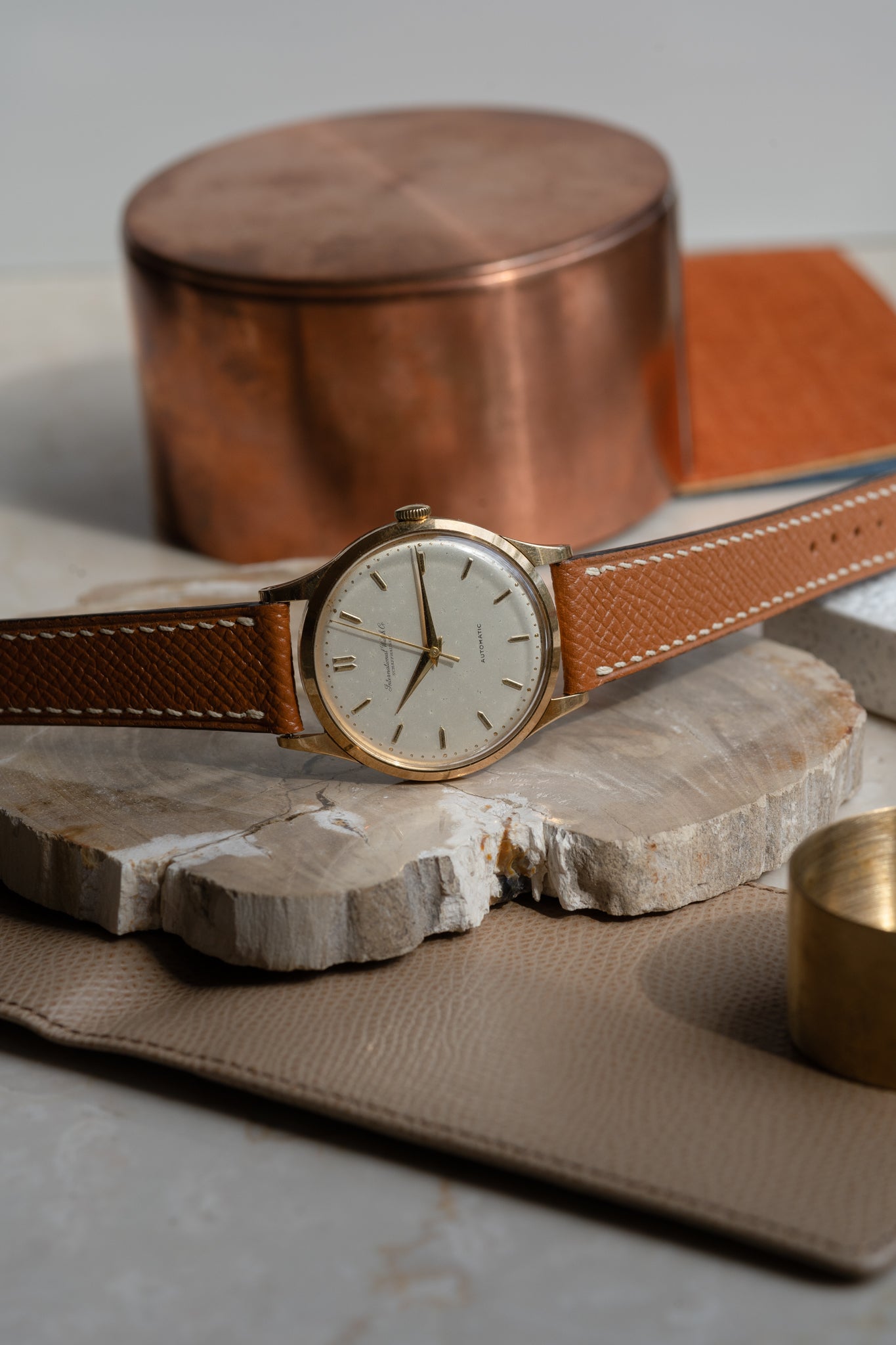 IWC ドレスウォッチ 18K ゴールド、cal. 853 1962/63 年製