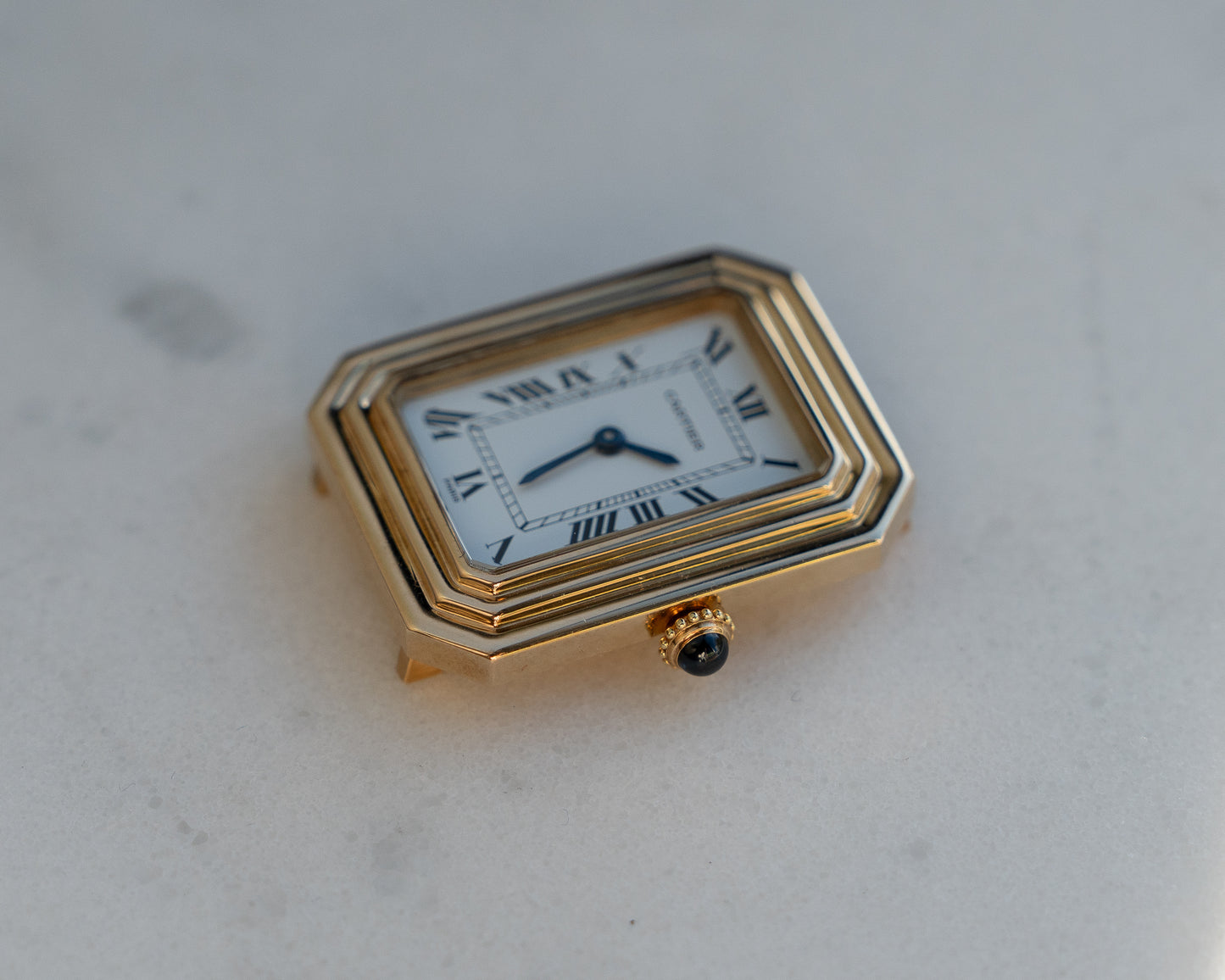 Cartier Cristallor 18k Yellow Gold, later Paris Dial & case, SM size