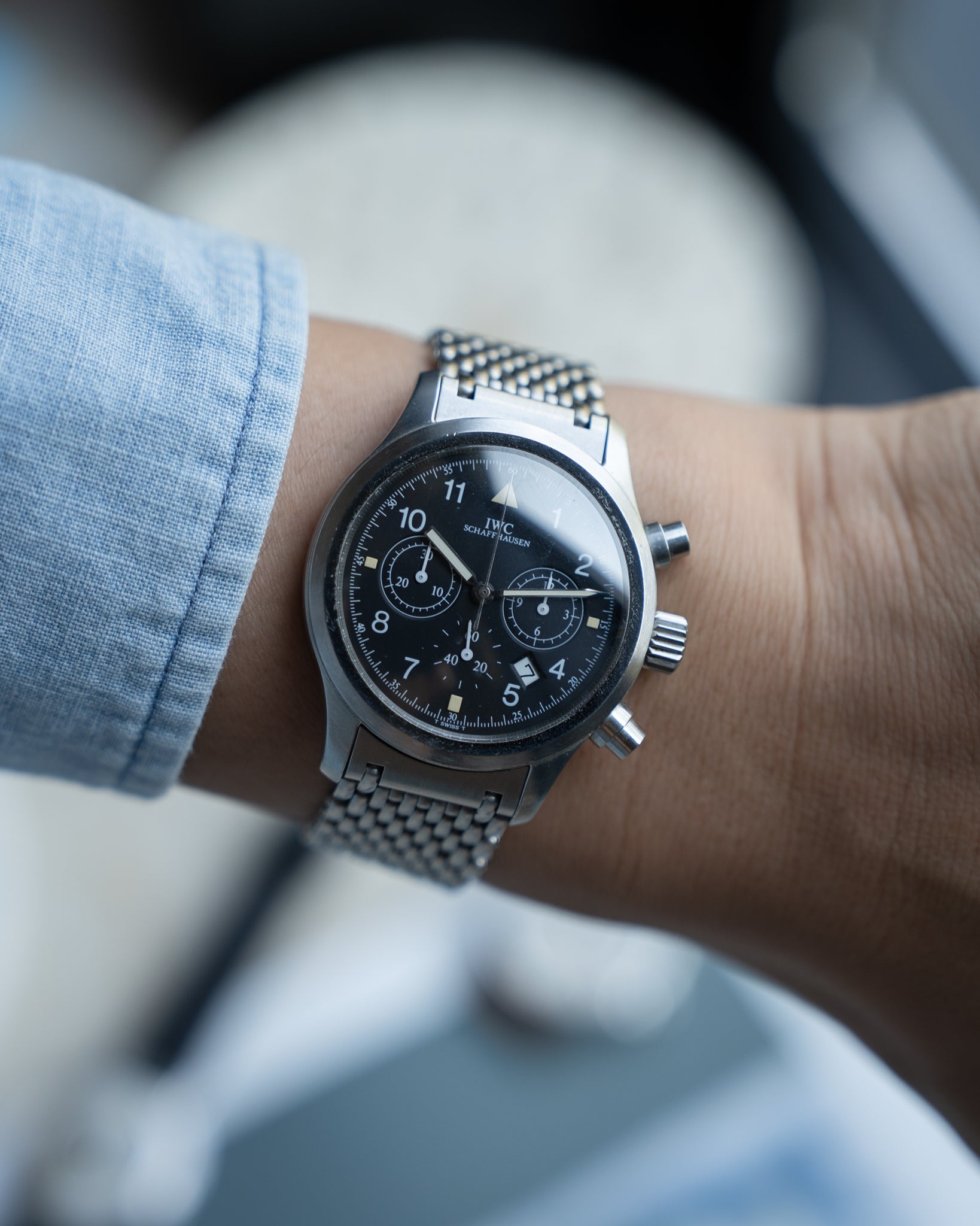 Iwc best sale flieger chronograph