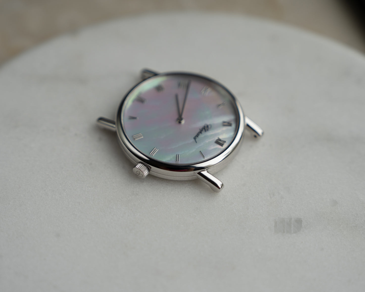 Chopard dress watch in White Gold with Mother of Pearl dial, manual wind movement