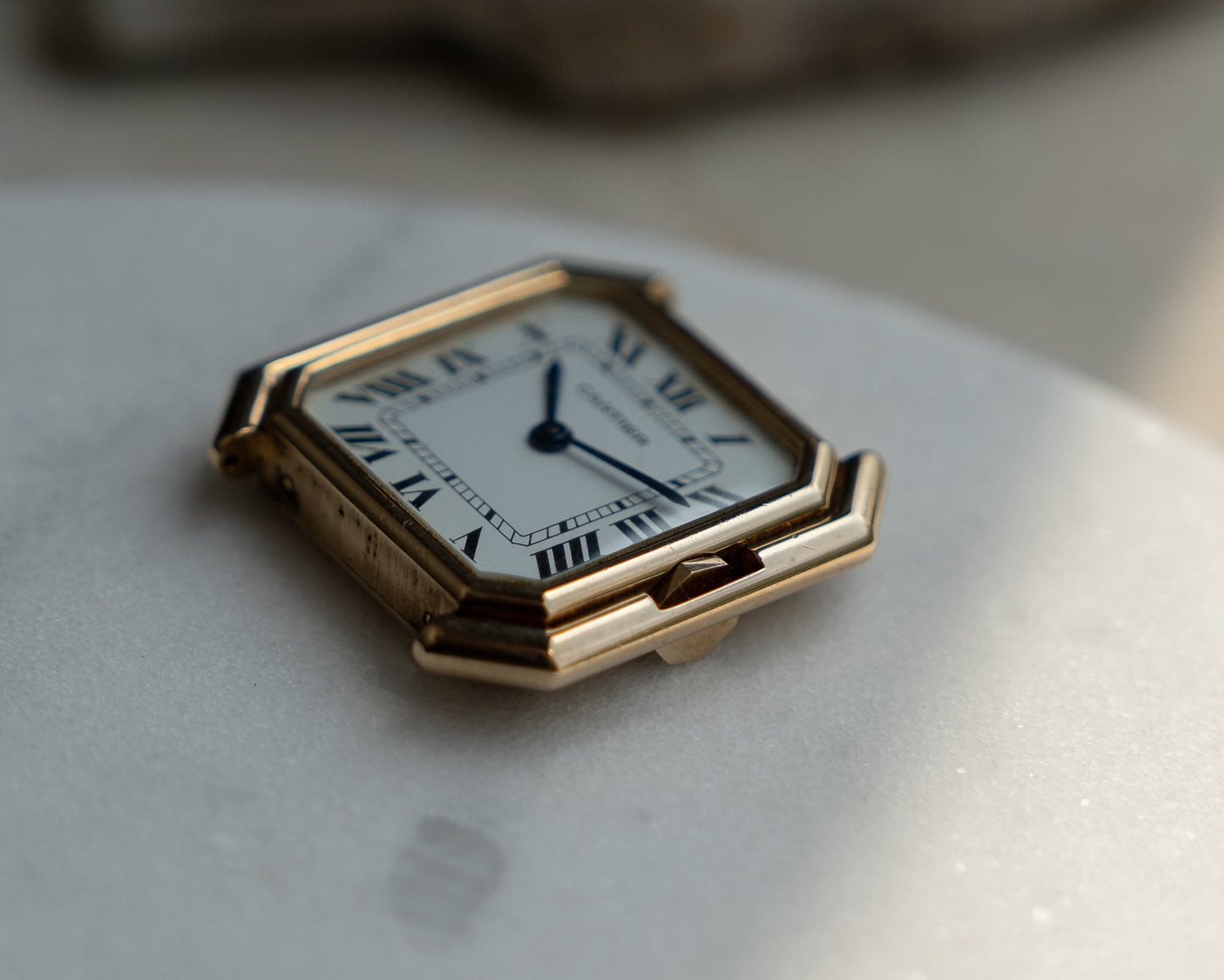 Cartier Ceinture 18k yellow gold, Paris dial, LM size ref 78099 - lifetime guarantee card, full set