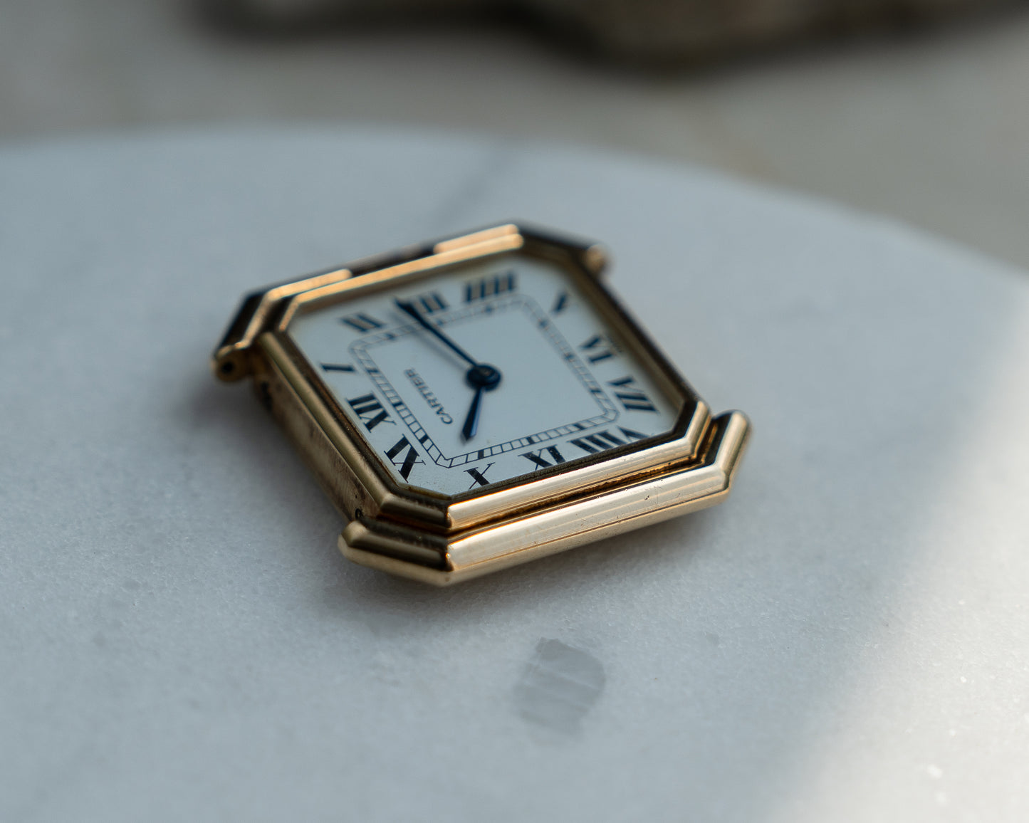 Cartier Ceinture 18k yellow gold, Paris dial, LM size ref 78099 - lifetime guarantee card, full set