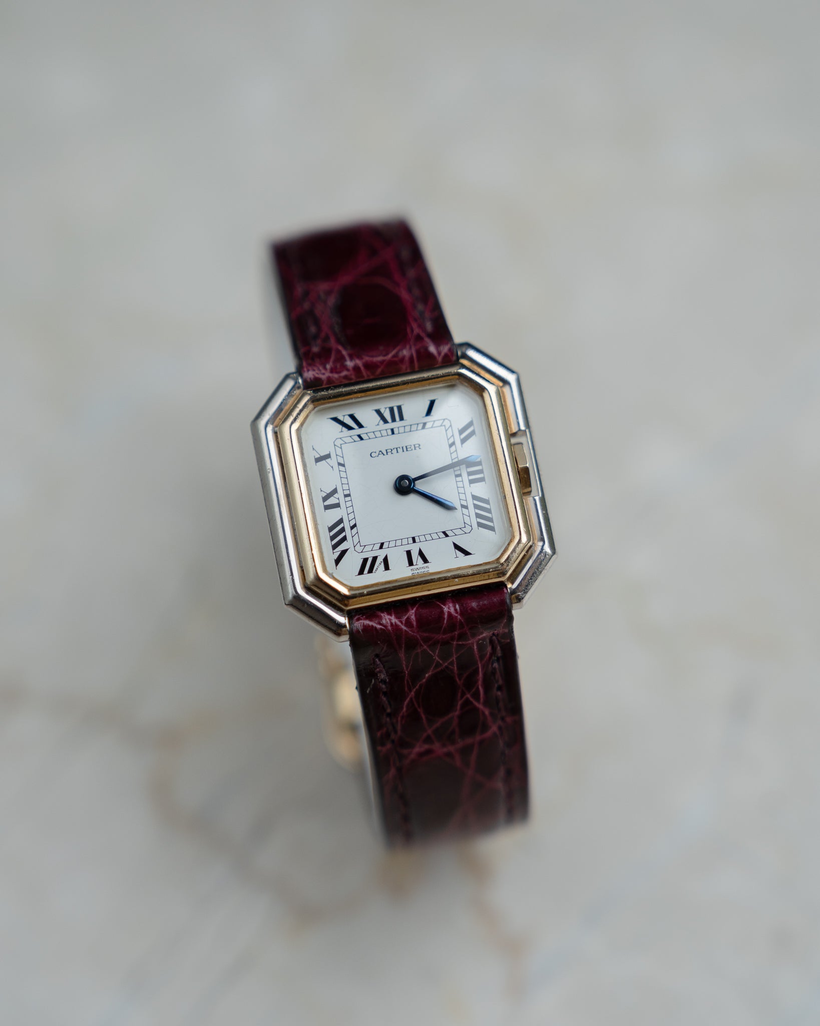 Cartier Ceinture 18k White & Yellow Gold, SM size - mechanical wind movement