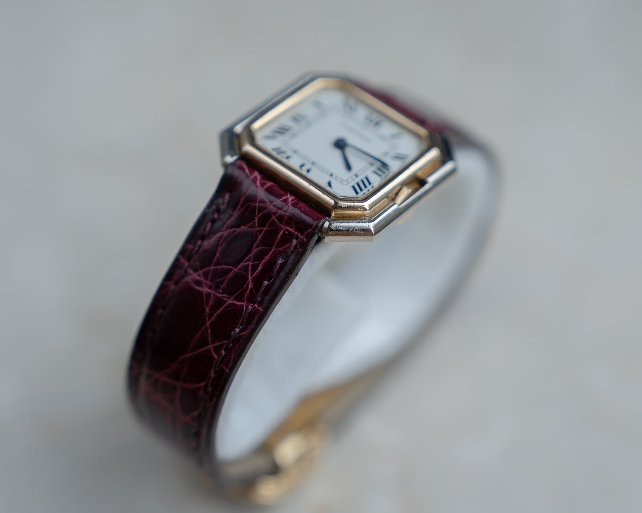 Cartier Ceinture 18k White & Yellow Gold, SM size - mechanical wind movement