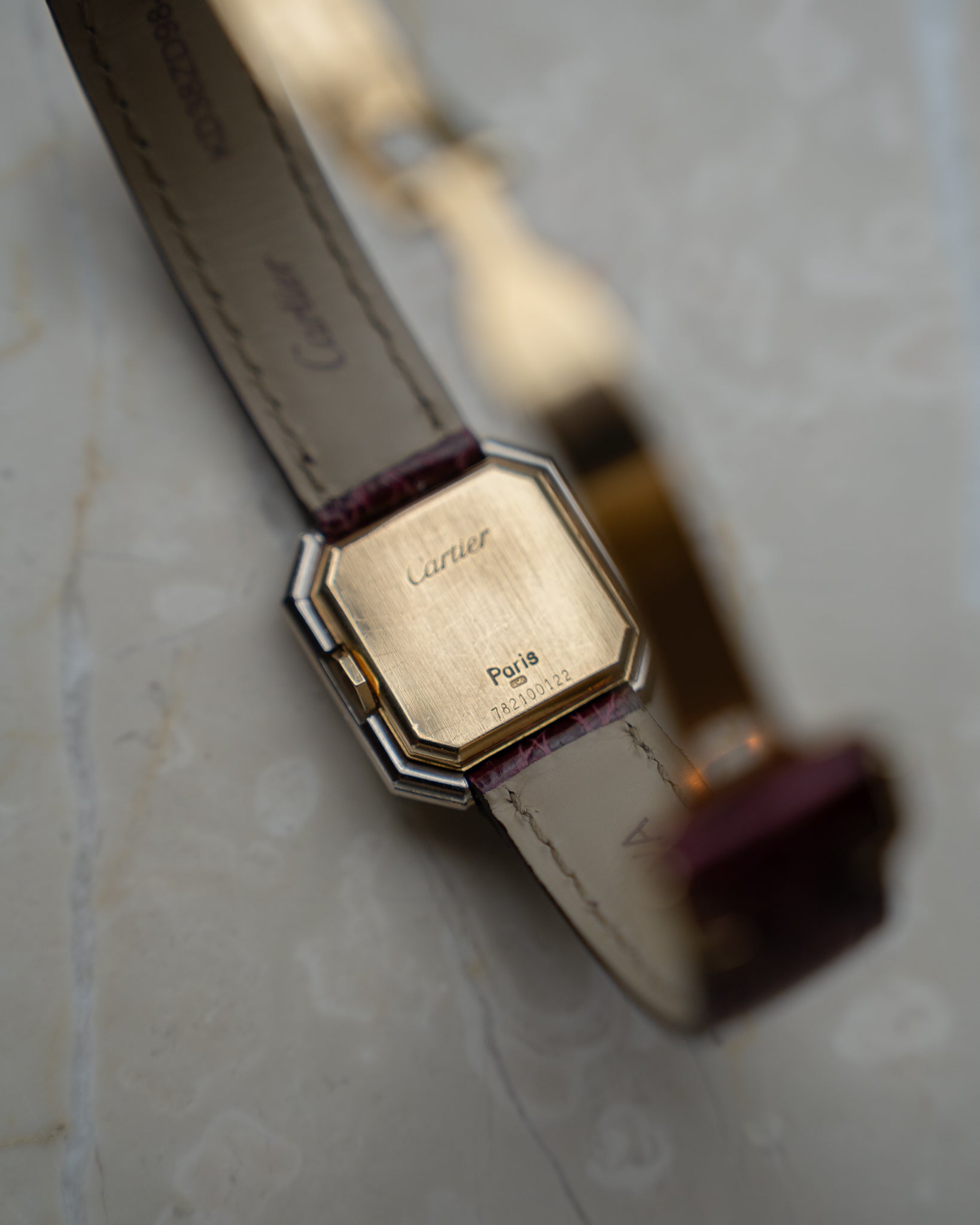 Cartier Ceinture 18k White & Yellow Gold, SM size - mechanical wind movement