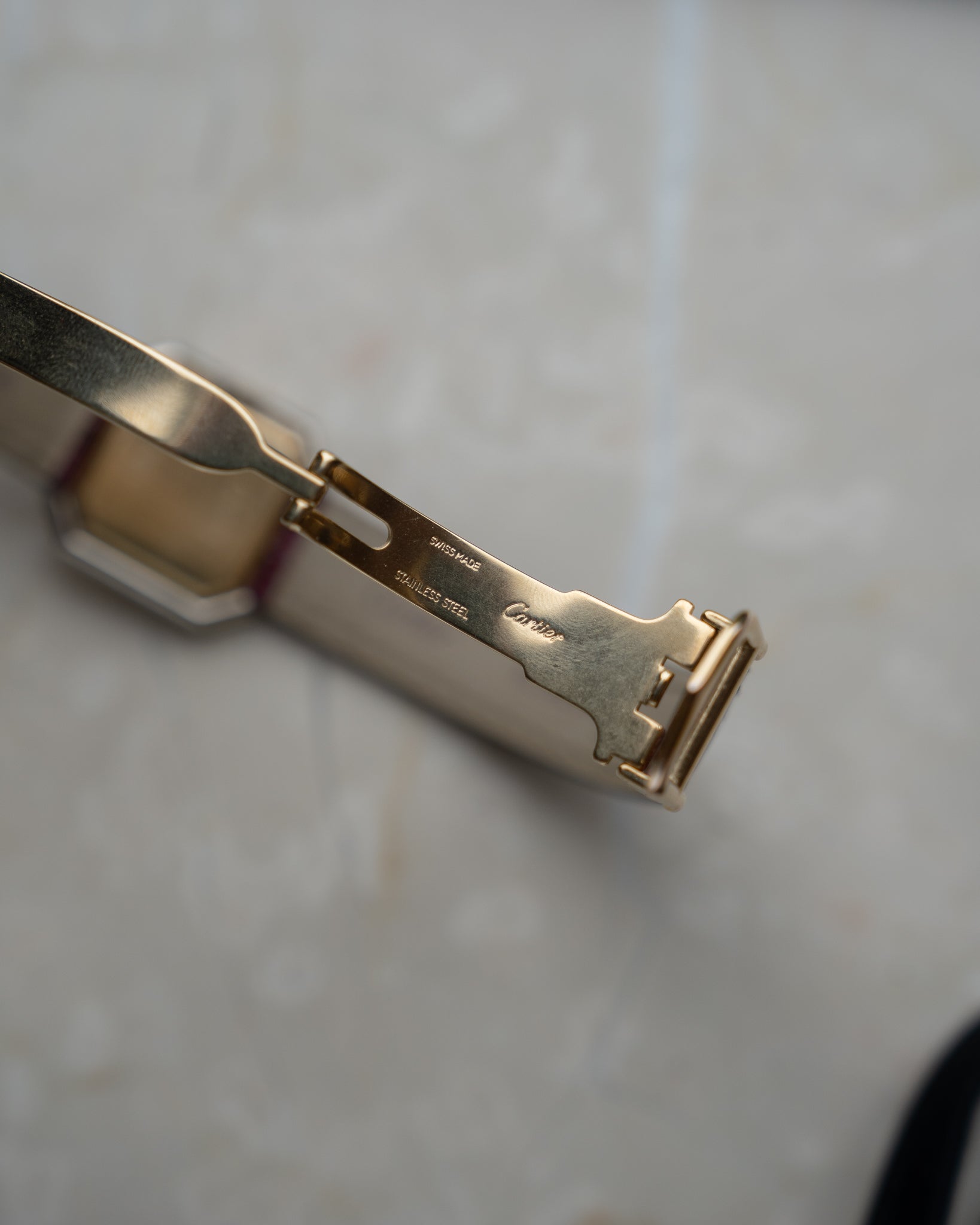 Cartier Ceinture 18k White & Yellow Gold, SM size - mechanical wind movement