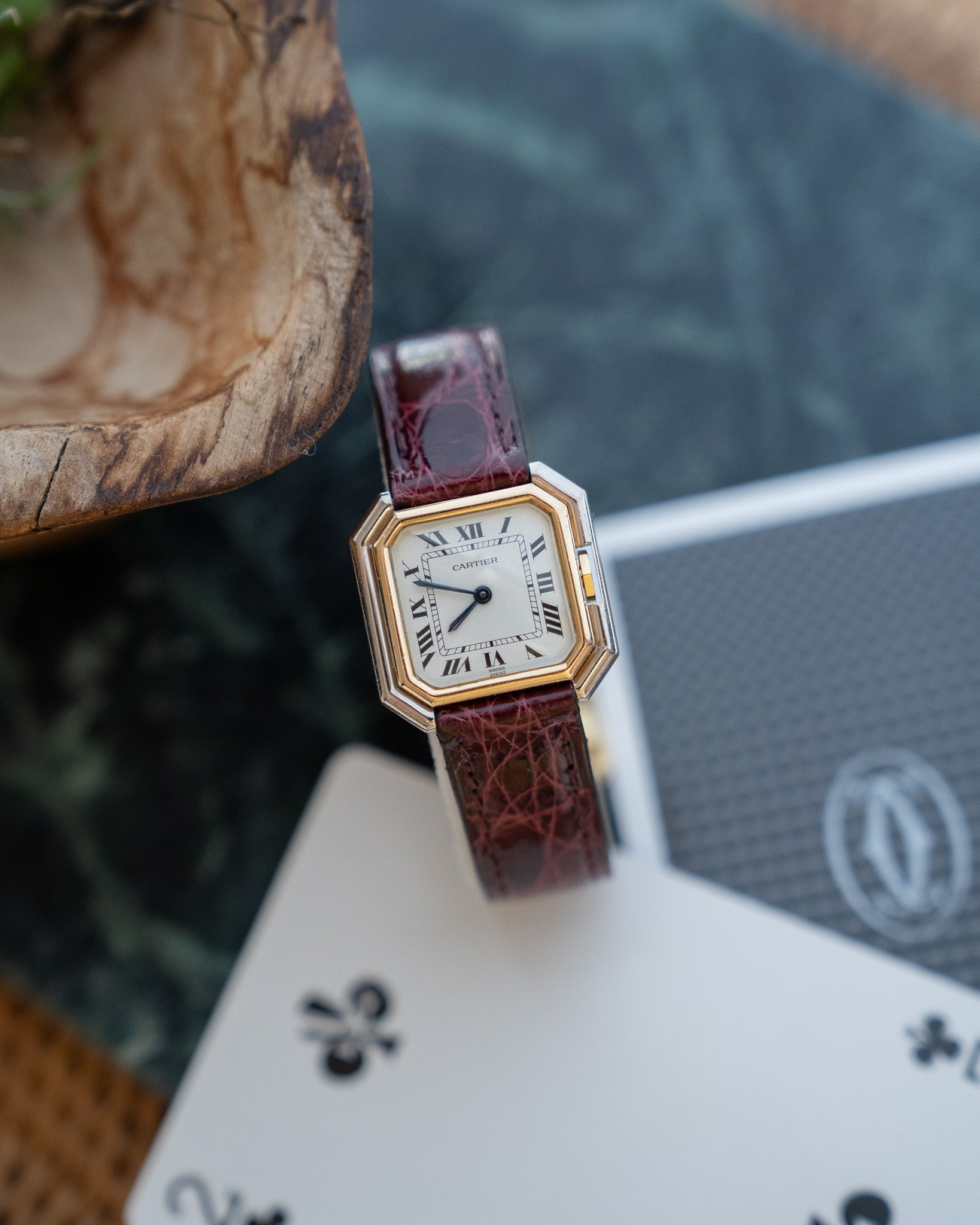 Cartier Ceinture 18k White & Yellow Gold, SM size - mechanical wind movement