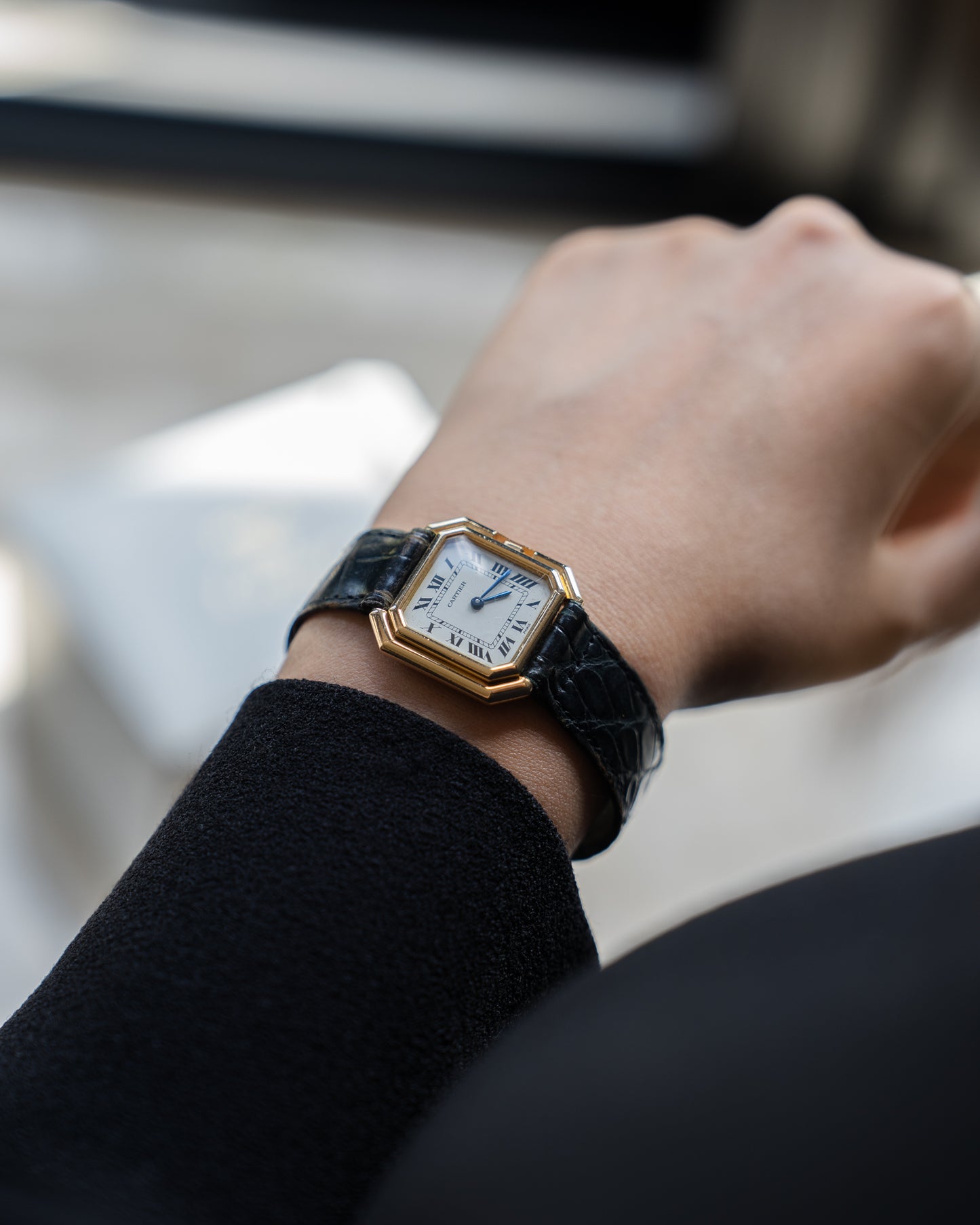 Cartier Ceinture Yellow Gold, Paris Dial, SM size - mechanical wind movement