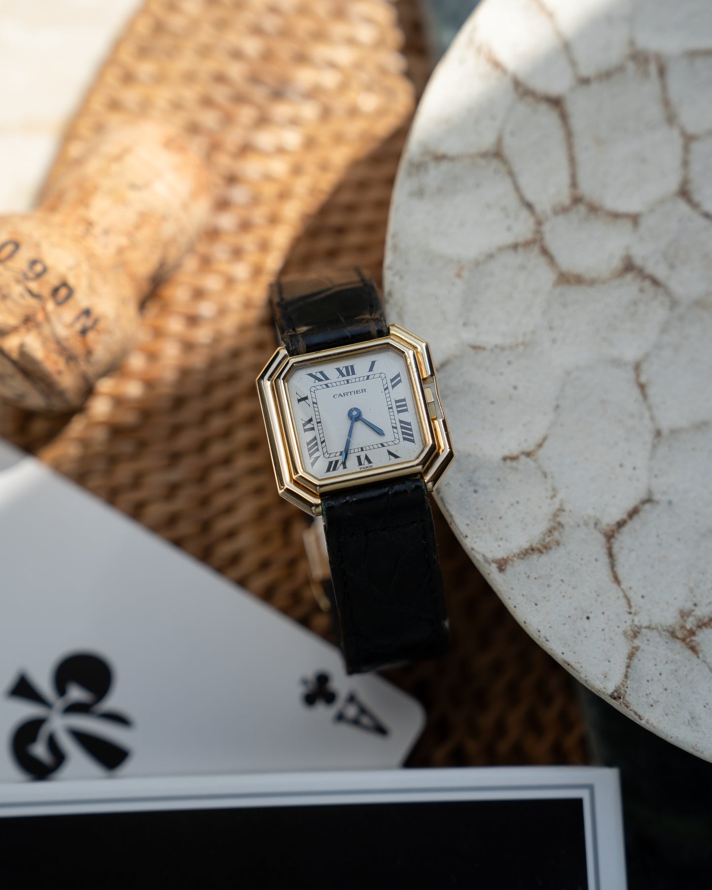 Cartier Ceinture Yellow Gold, Paris Dial, SM size - mechanical wind movement