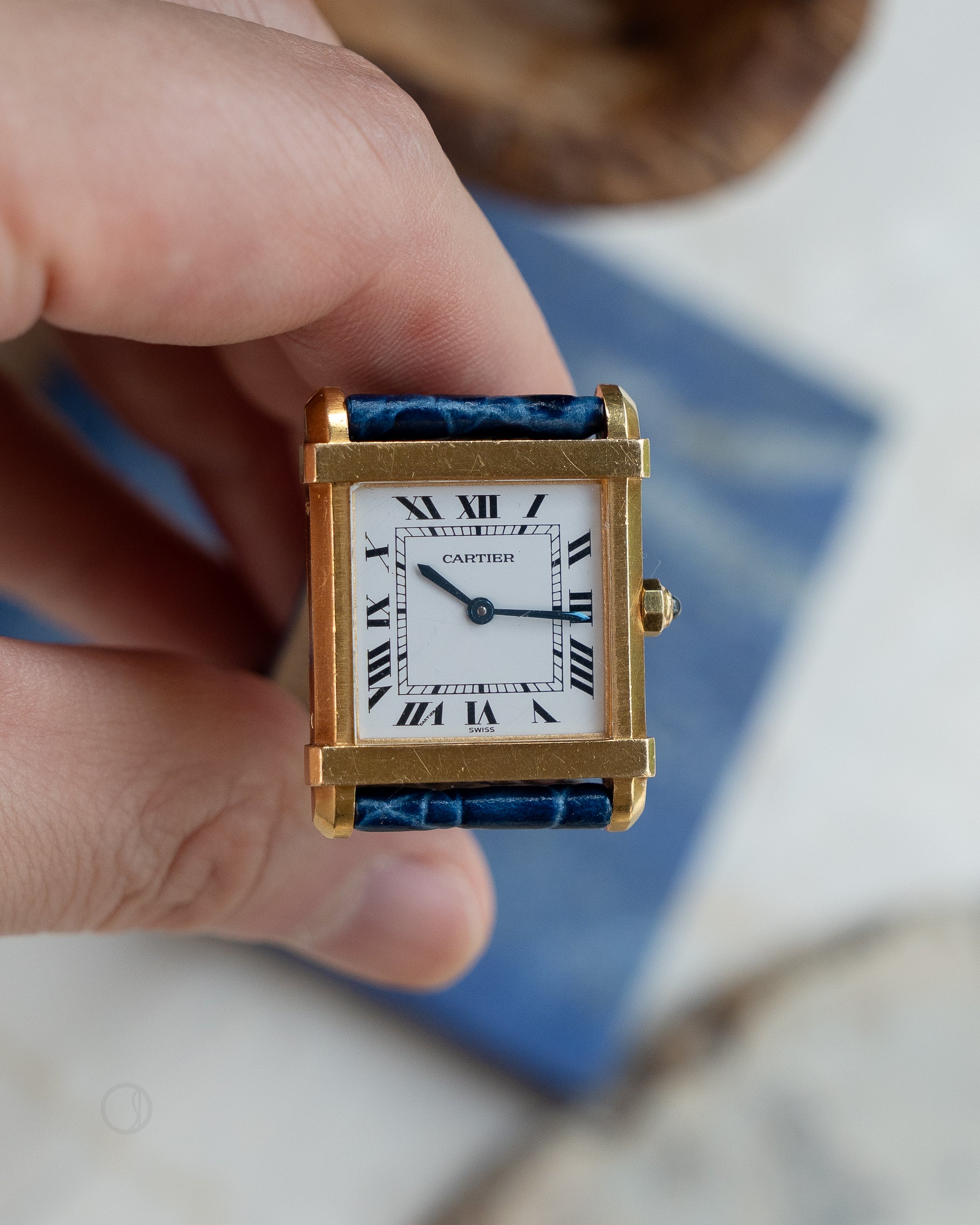 Cartier Tank Chinoise reference 8105 in 18k Yellow Gold