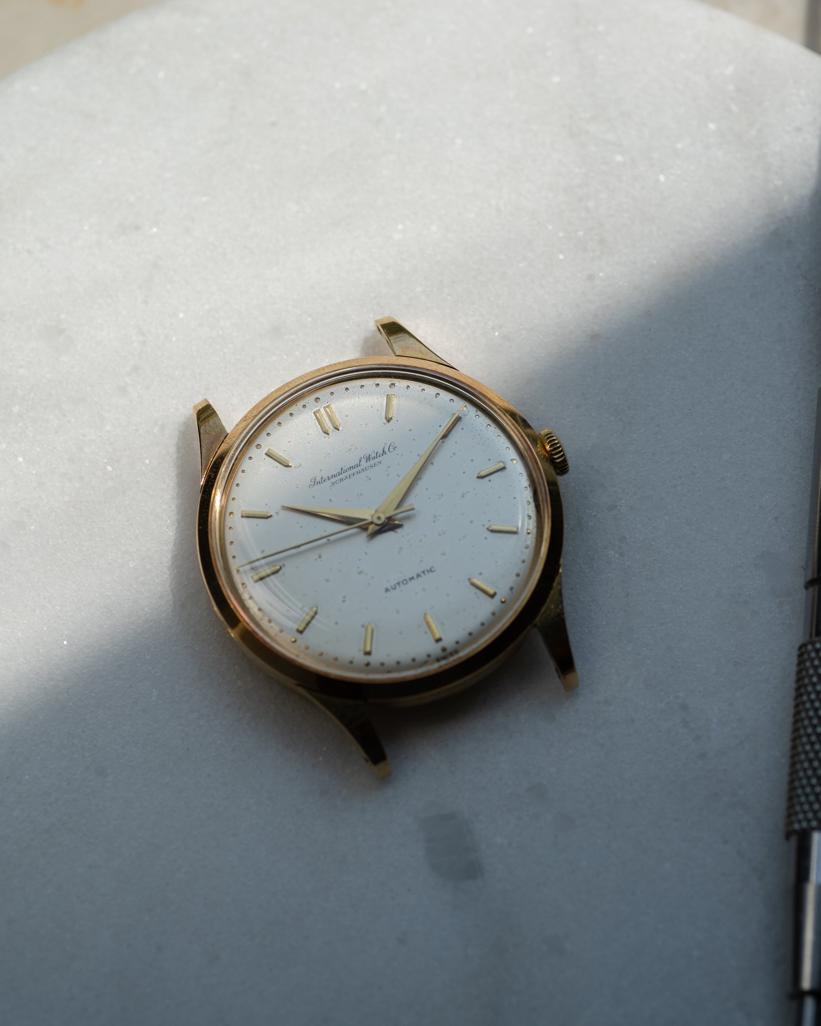 IWC ドレスウォッチ 18K ゴールド、cal. 853 1962/63 年製