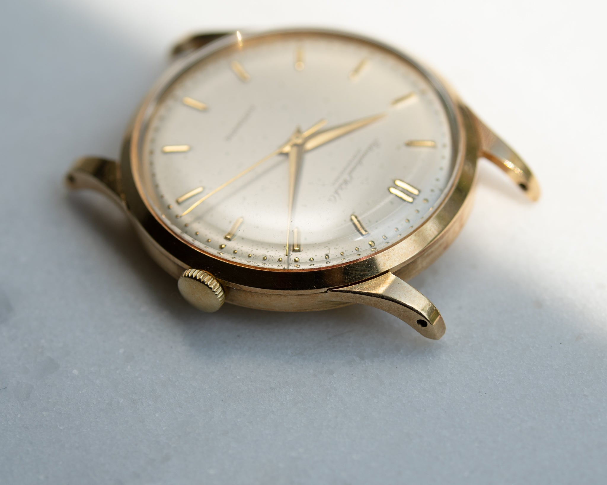 IWC ドレスウォッチ 18K ゴールド、cal. 853 1962/63 年製