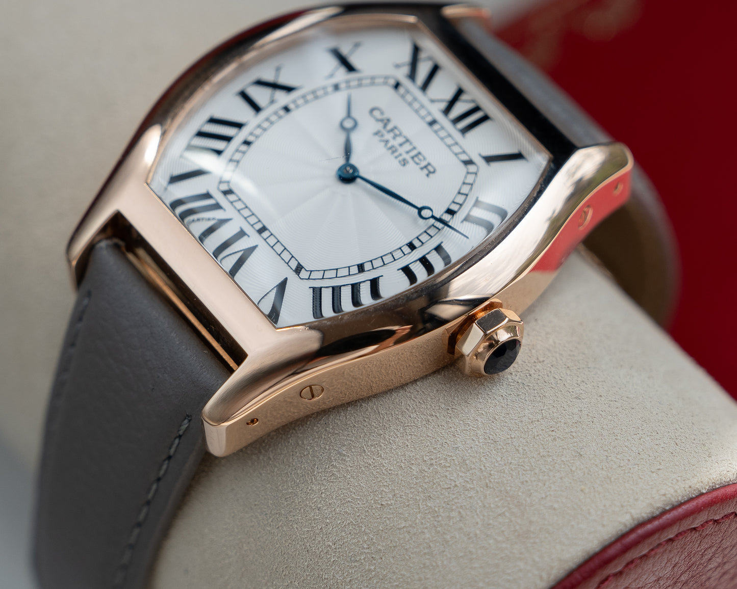 Cartier Tortue CPCP "Collection Prive", XL size in Rose Gold, ref 2763