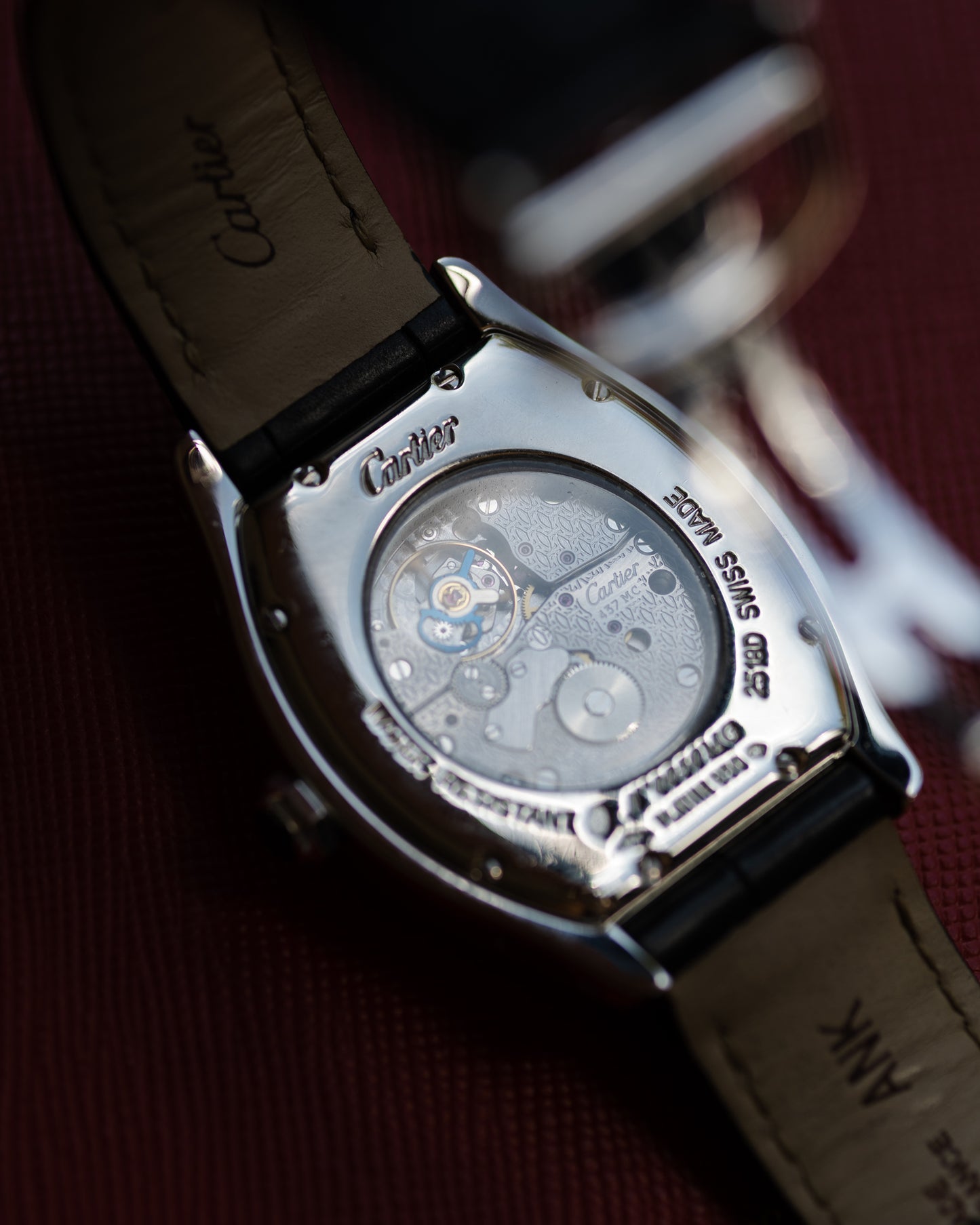Cartier Tortue Platinum CPCP "Collection Prive", full set