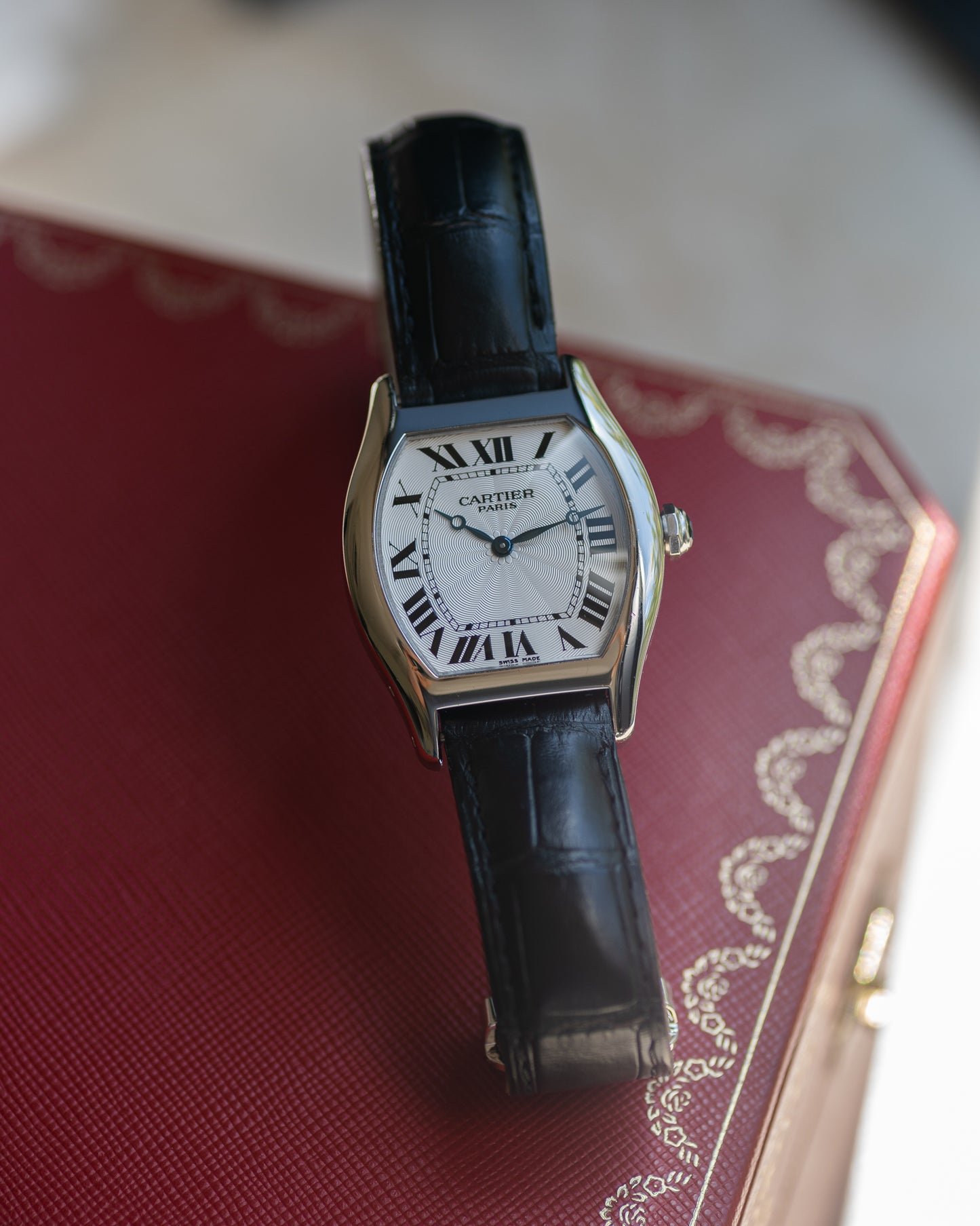 Cartier Tortue Platinum CPCP "Collection Prive", full set