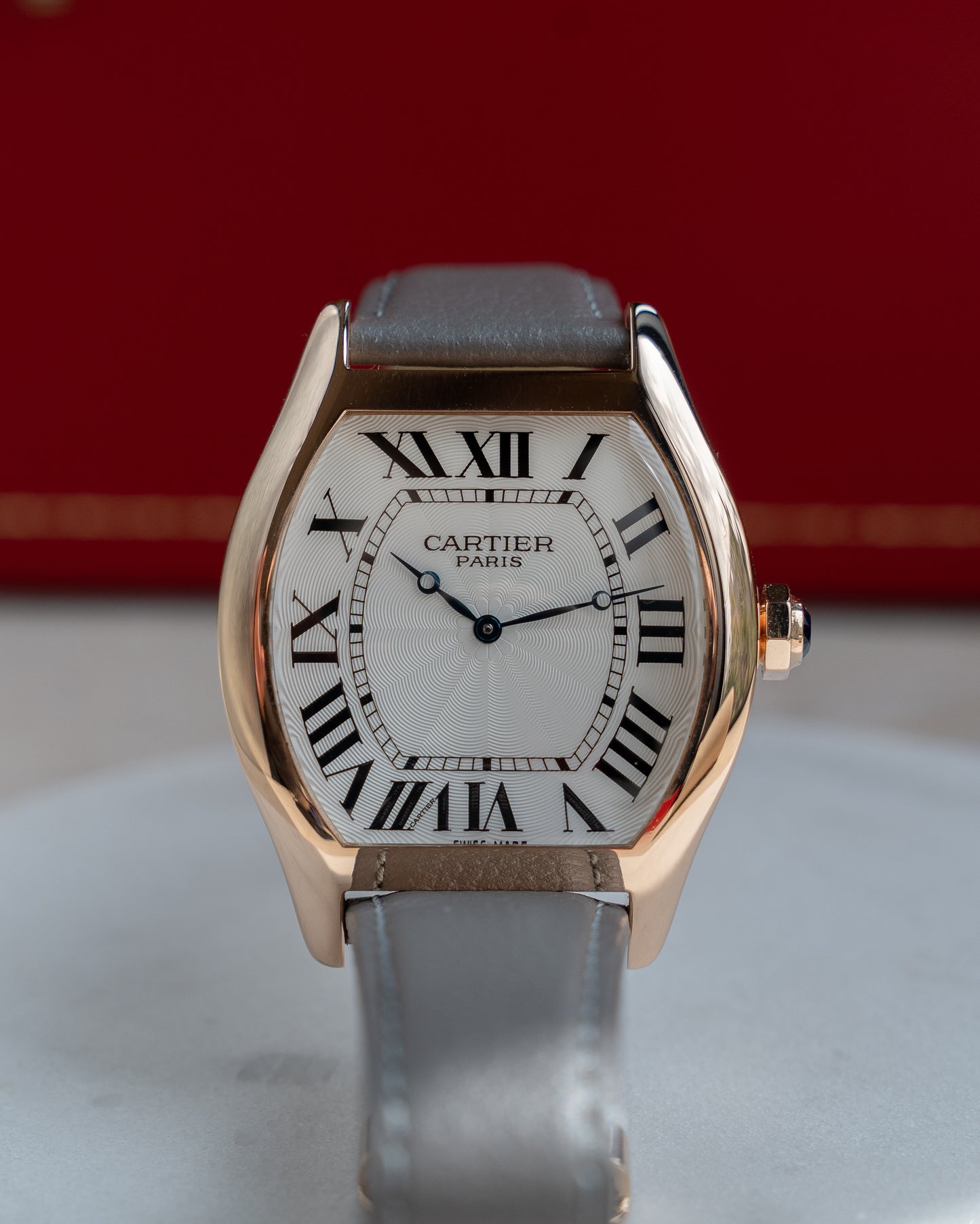 Cartier Tortue CPCP "Collection Prive", XL size in Rose Gold, ref 2763