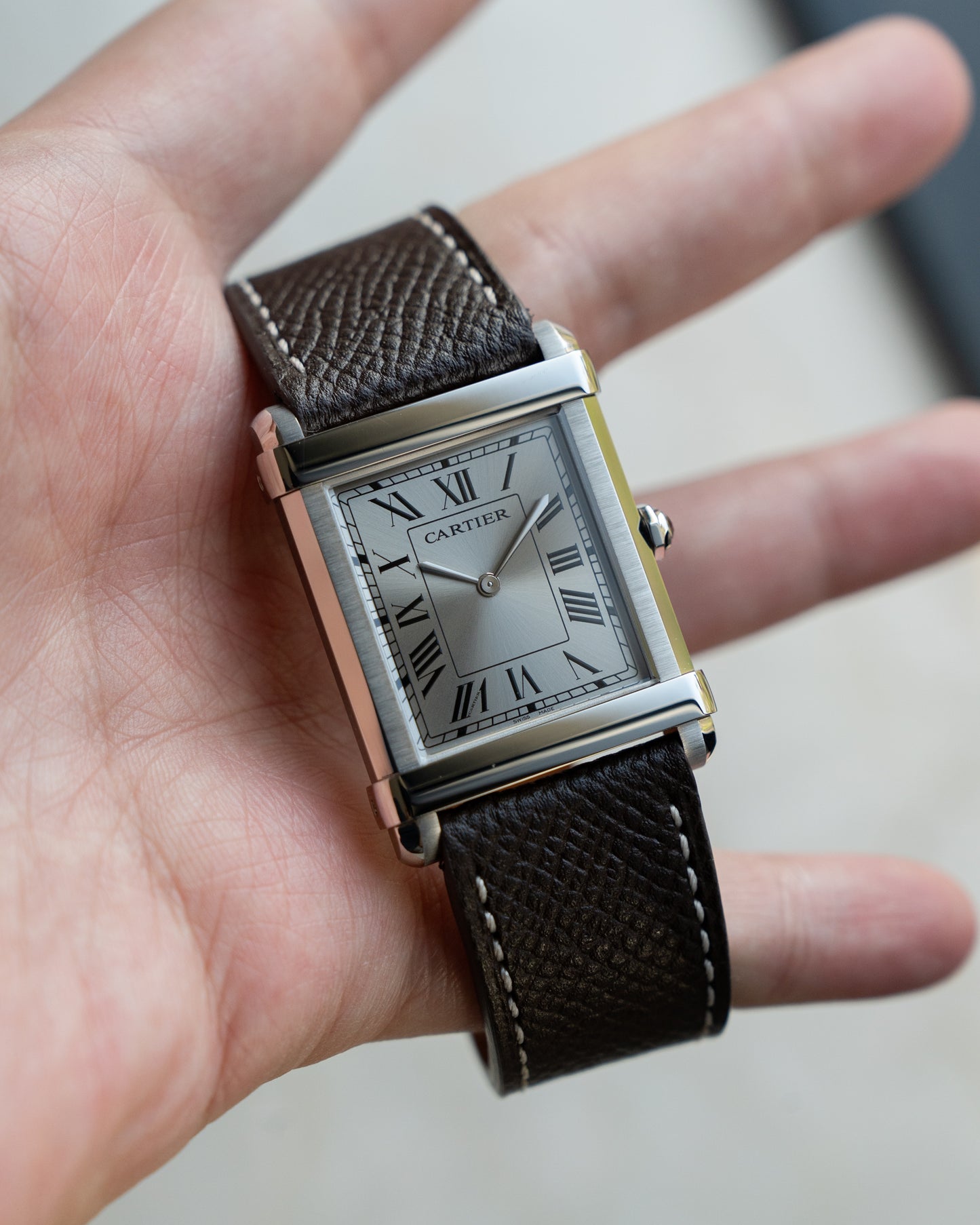 Cartier Privé Tank Chinoise in Platinum, 2022 full set, limited to 150 pieces (Price on Request)