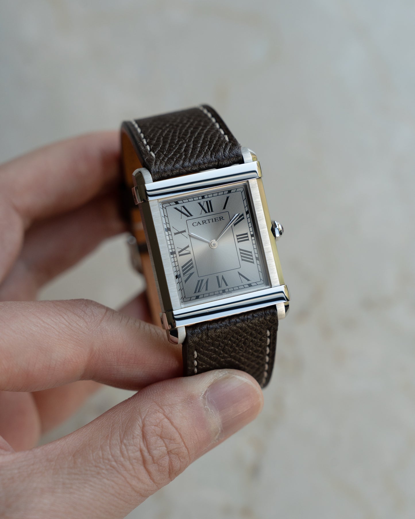 Cartier Privé Tank Chinoise in Platinum, 2022 full set, limited to 150 pieces (Price on Request)