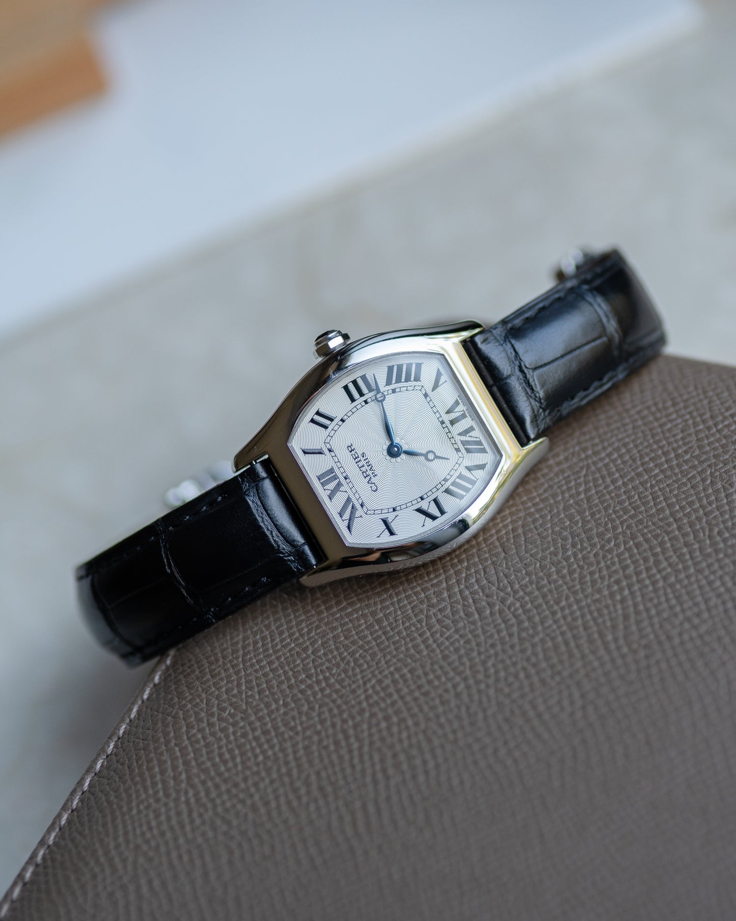 Cartier Tortue Platinum CPCP "Collection Prive", full set