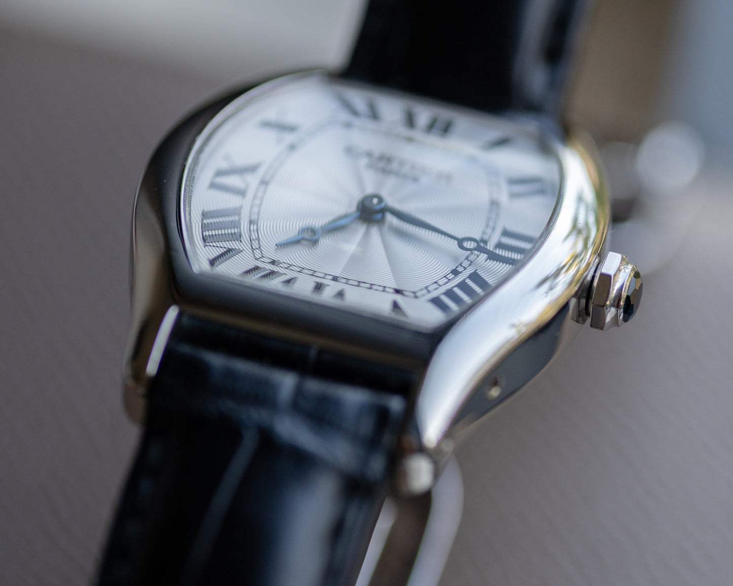 Cartier Tortue Platinum CPCP "Collection Prive", full set
