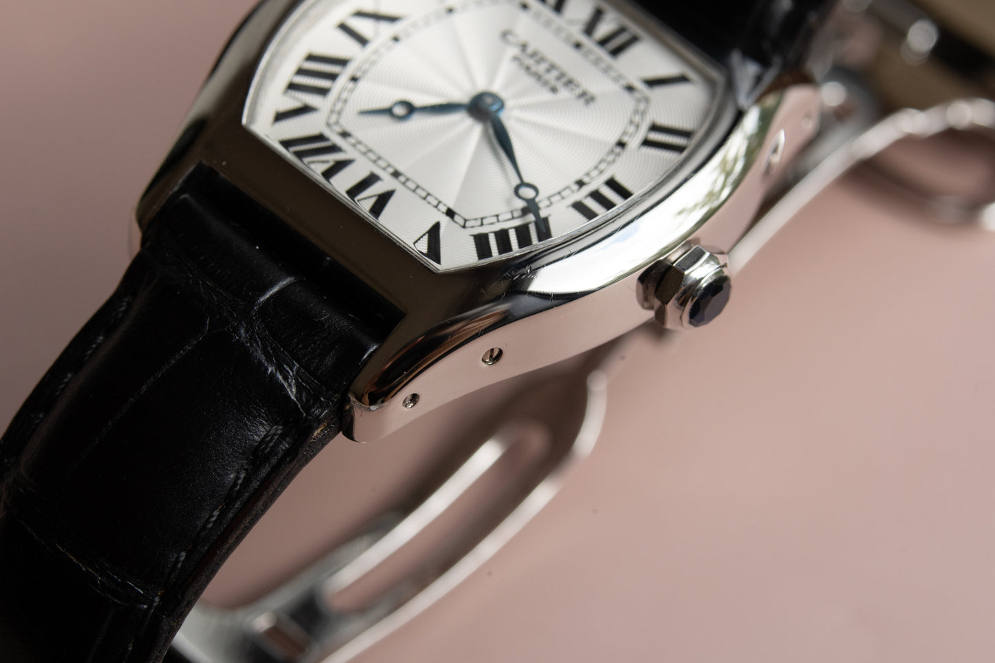 Cartier Tortue Platinum CPCP "Collection Prive", full set