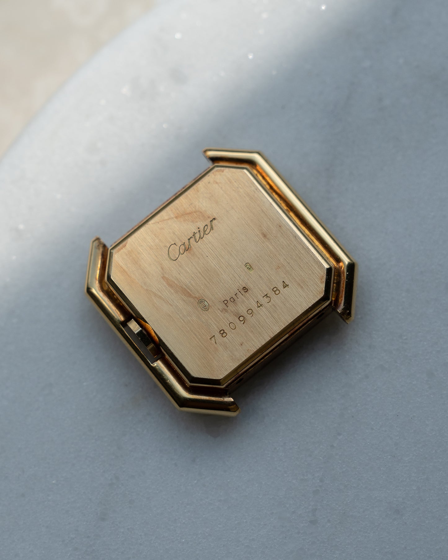 Cartier Ceinture Large size, 18k Yellow Gold, Paris dial, ref 78099 - mechanical movement