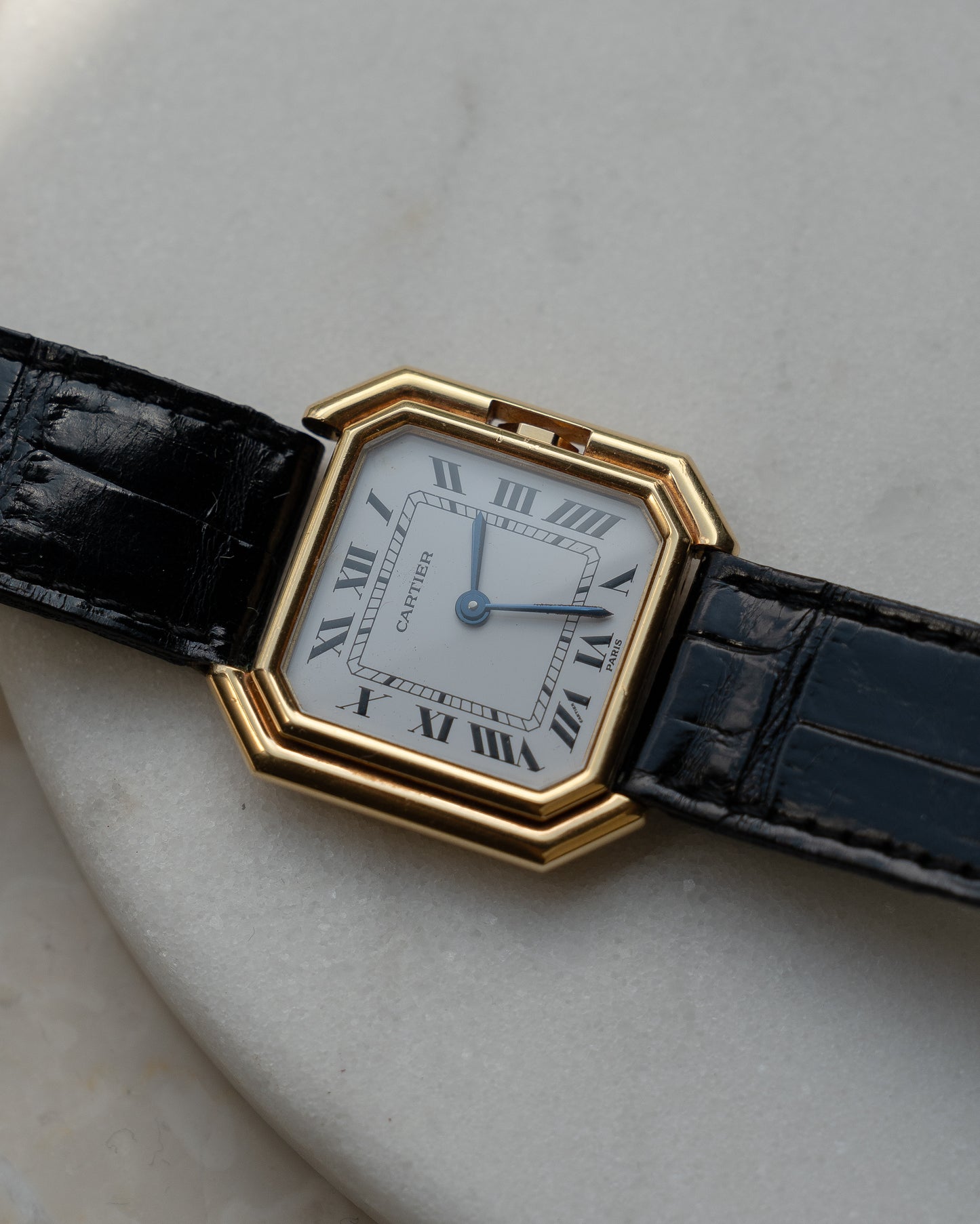 Cartier Ceinture Large size, 18k Yellow Gold, Paris dial, ref 78099 - mechanical movement