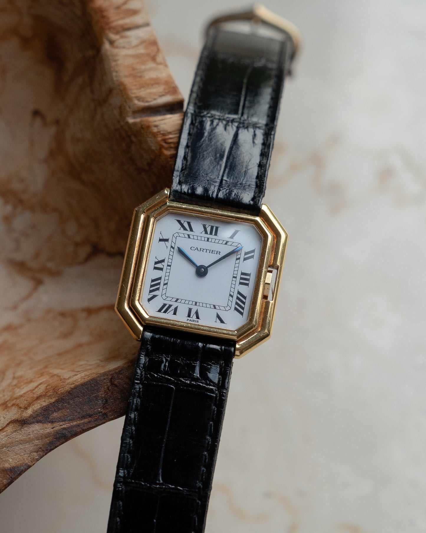 Cartier Ceinture Large size, 18k Yellow Gold, Paris dial, ref 78099 - mechanical movement
