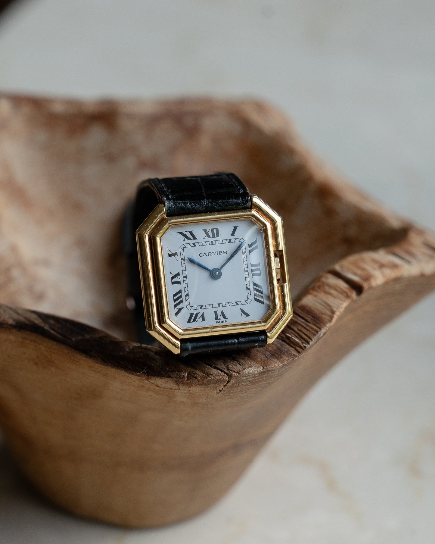 Cartier Ceinture Large size, 18k Yellow Gold, Paris dial, ref 78099 - mechanical movement
