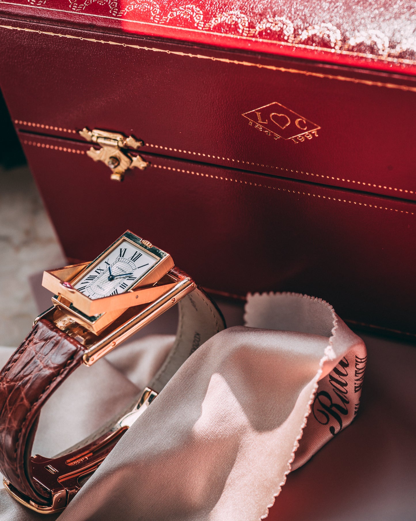 Cartier Tank Basculante - I Love Cartier 150th Anniversary - Limited edition 150