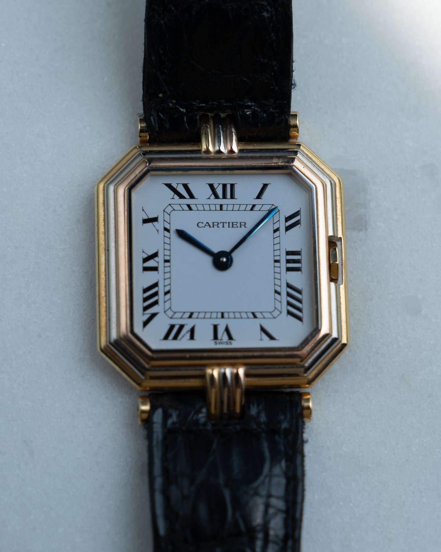 Cartier Ceinture Trinity in Yellow, Rose, White Gold- LM size, box & papers
