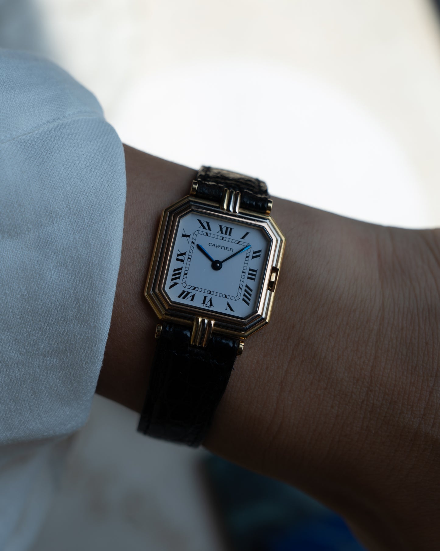 Cartier Ceinture Trinity in Yellow, Rose, White Gold- LM size, box & papers