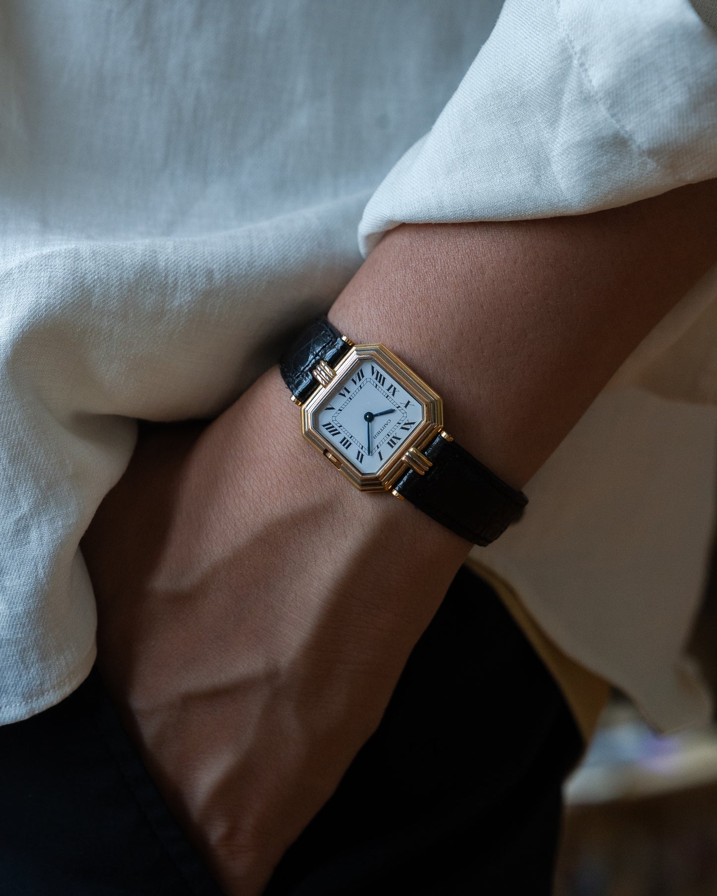 Cartier Ceinture Trinity in Yellow, Rose, White Gold- LM size, box & papers