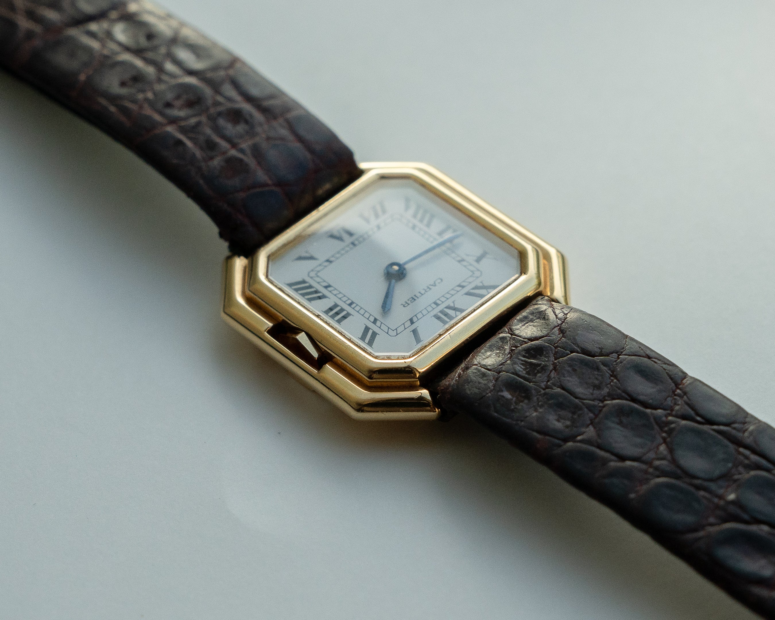 Cartier Ceinture Yellow Gold, Paris Dial, SM size - mechanical wind movement, full set