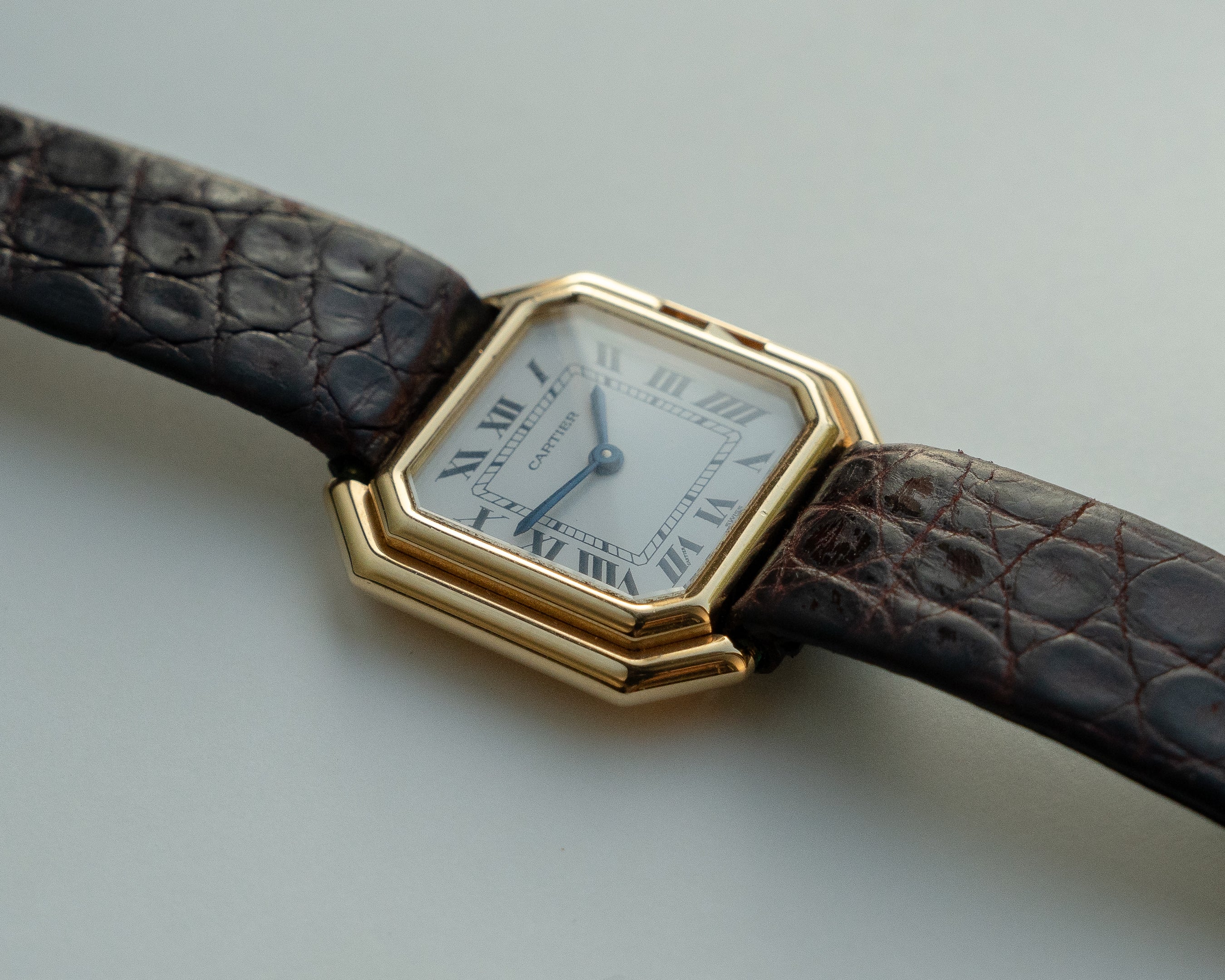 Cartier Ceinture Yellow Gold, Paris Dial, SM size - mechanical wind movement, full set