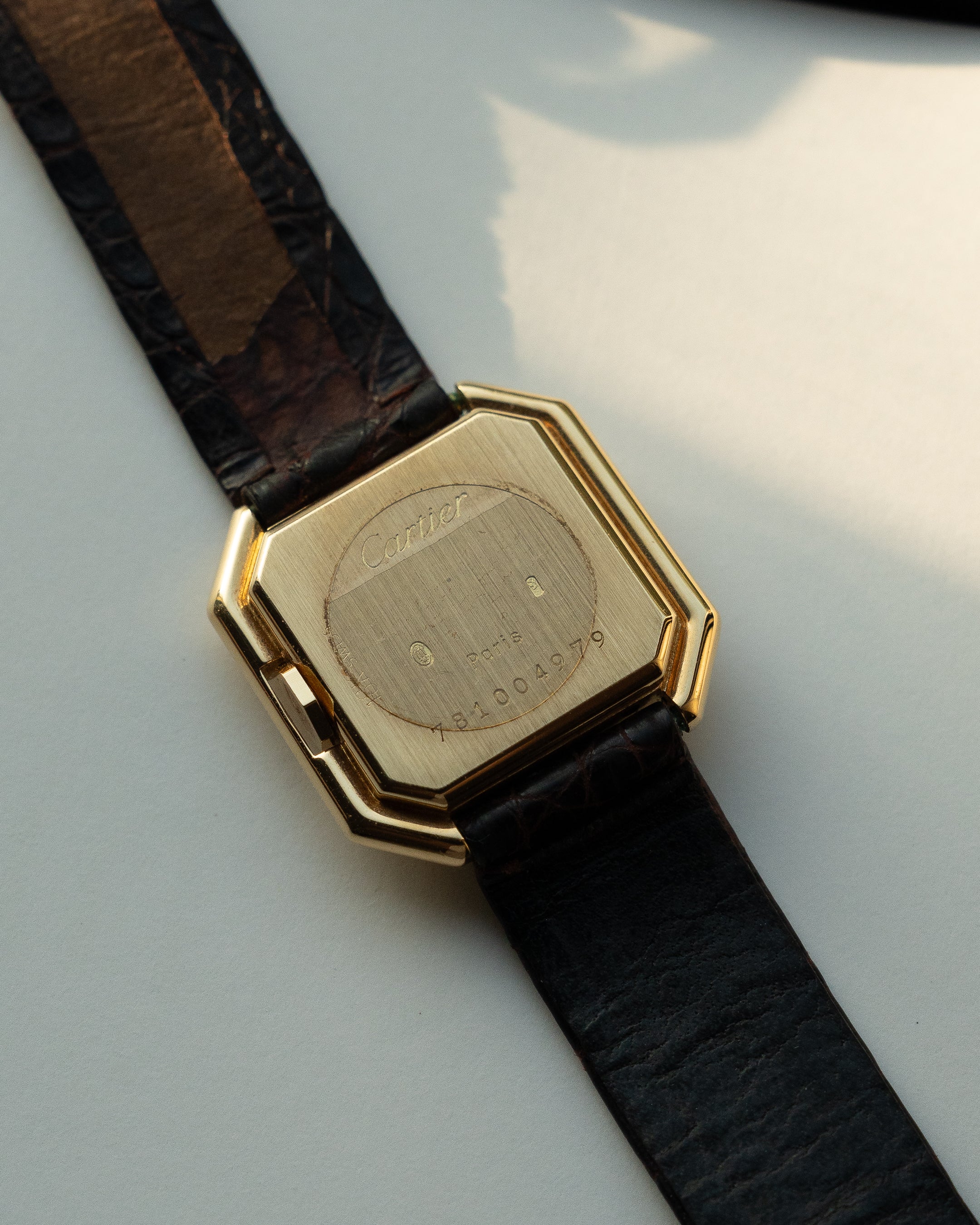 Cartier Ceinture Yellow Gold, Paris Dial, SM size - mechanical wind movement, full set