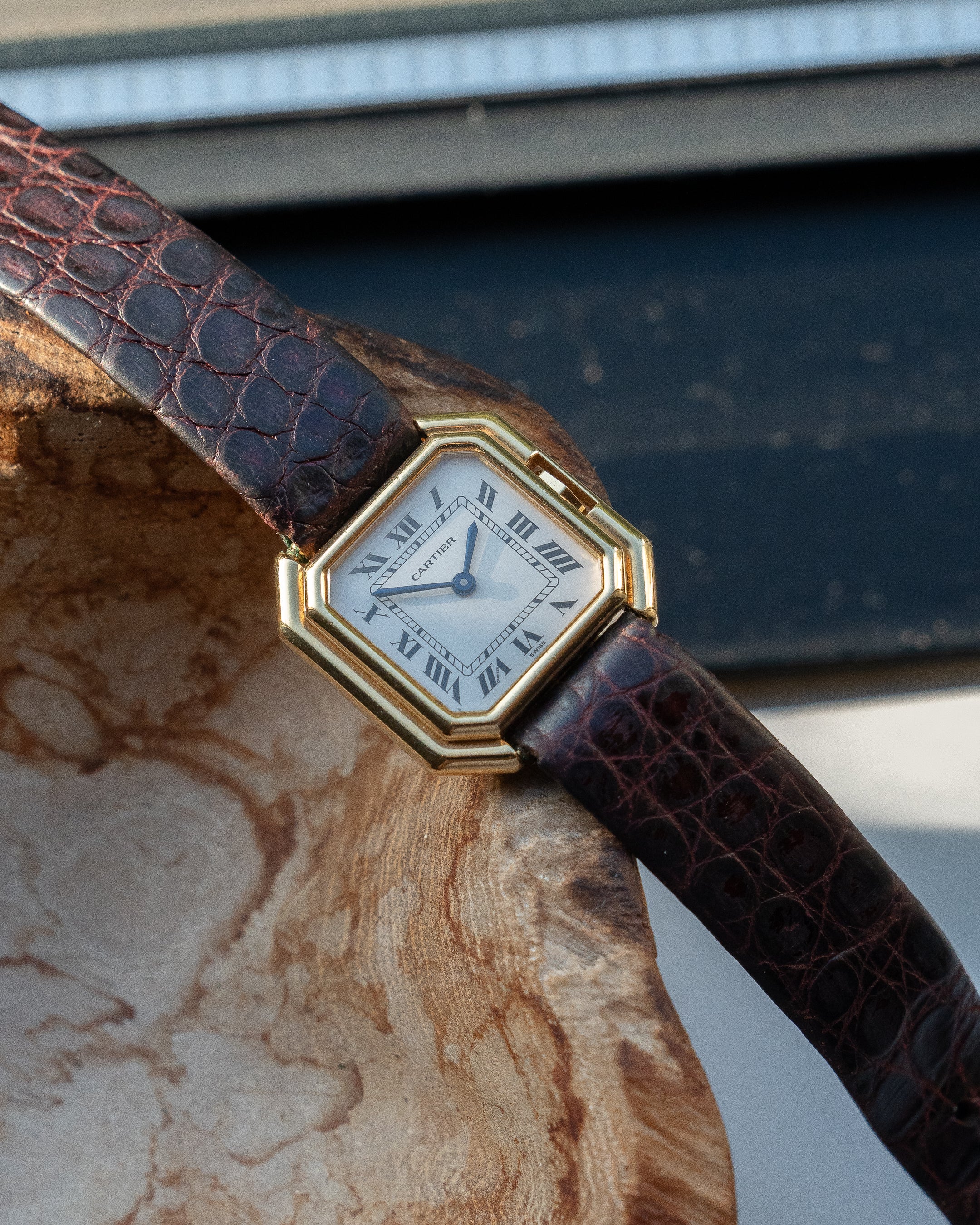 Cartier Ceinture Yellow Gold, Paris Dial, SM size - mechanical wind movement, full set