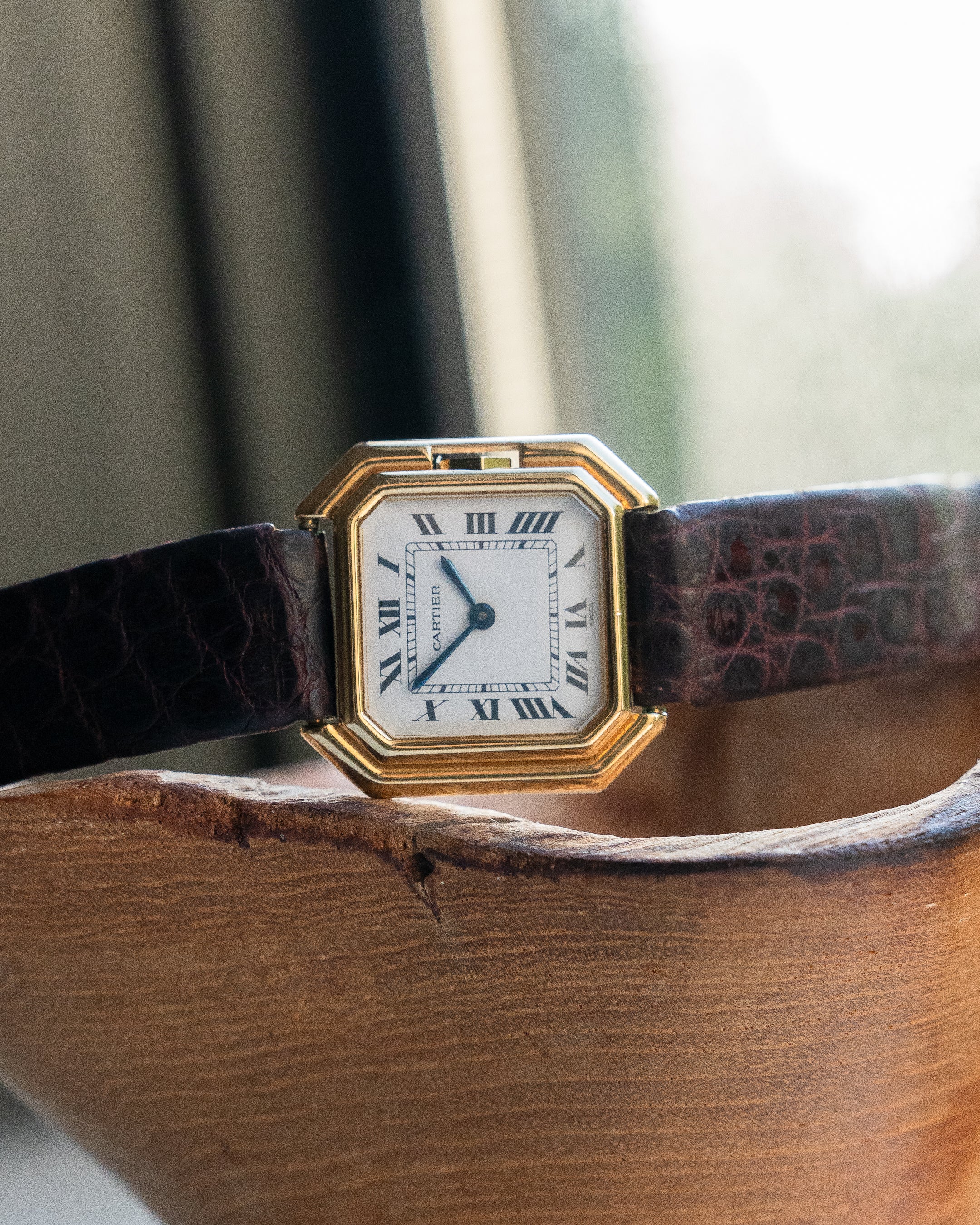 Cartier Ceinture Yellow Gold, Paris Dial, SM size - mechanical wind movement, full set