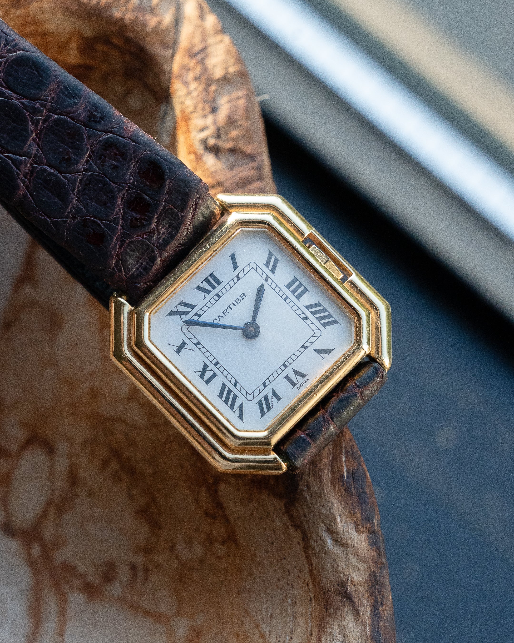 Cartier Ceinture Yellow Gold, Paris Dial, SM size - mechanical wind movement, full set