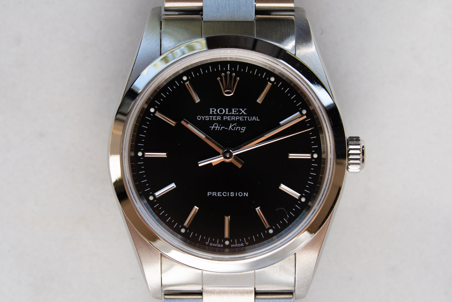 Rolex Air King 14000 Black Dial from 1997