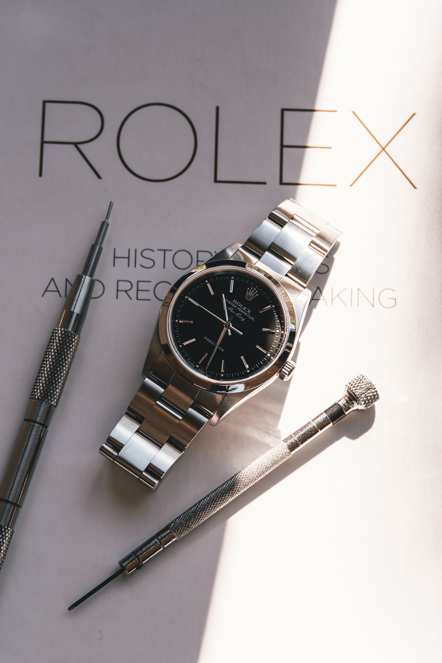 Rolex Air King 14000 Black Dial from 1997