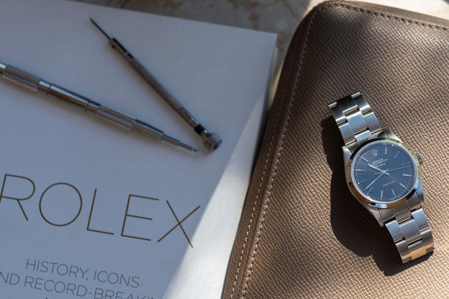 Rolex Air King 14000 Black Dial from 1997