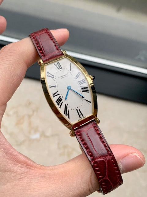 Cartier Tonneau CPCP 2000 yellow gold full set