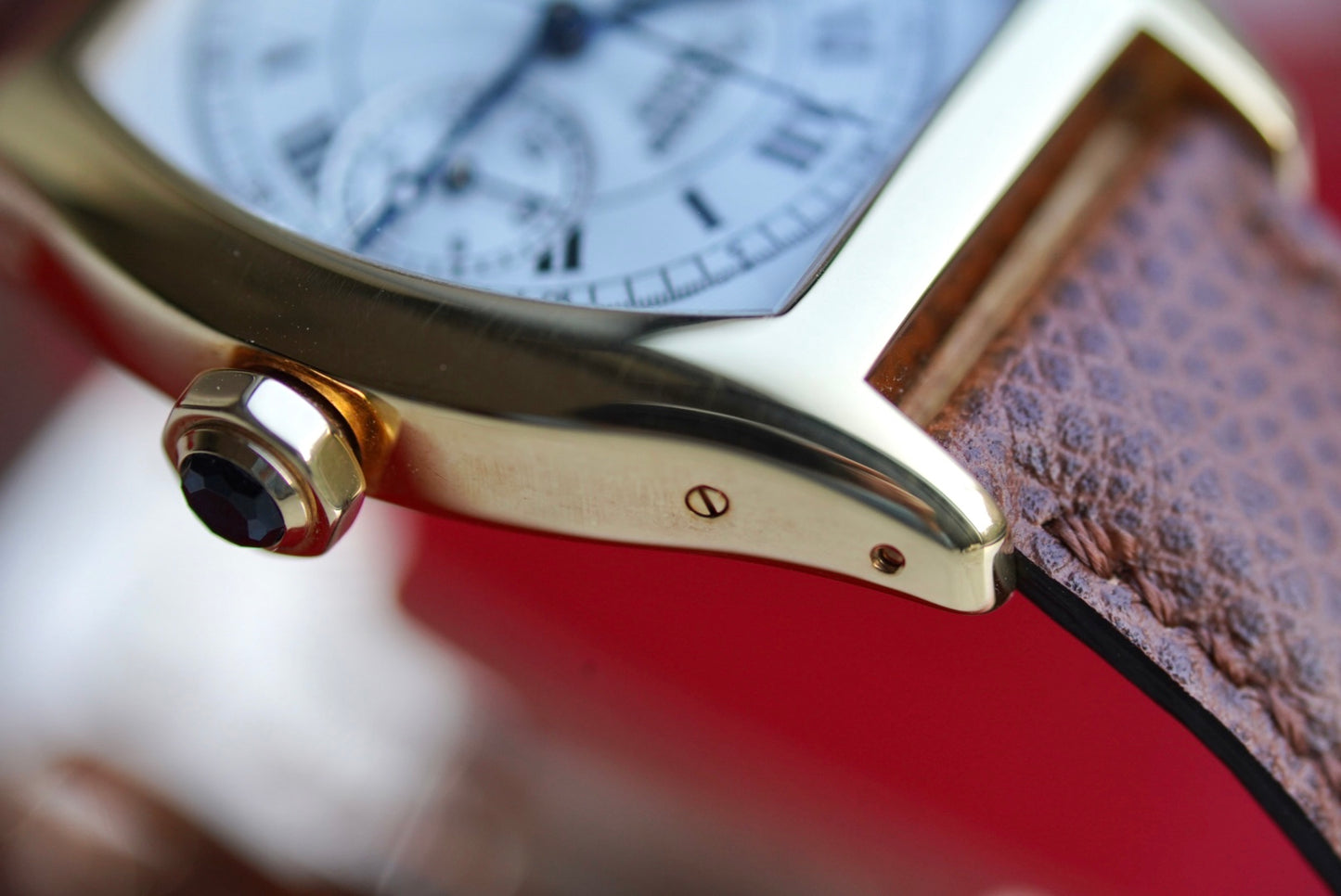 Cartier Tortue Monopoussoir YG CPCP Early 2000's
