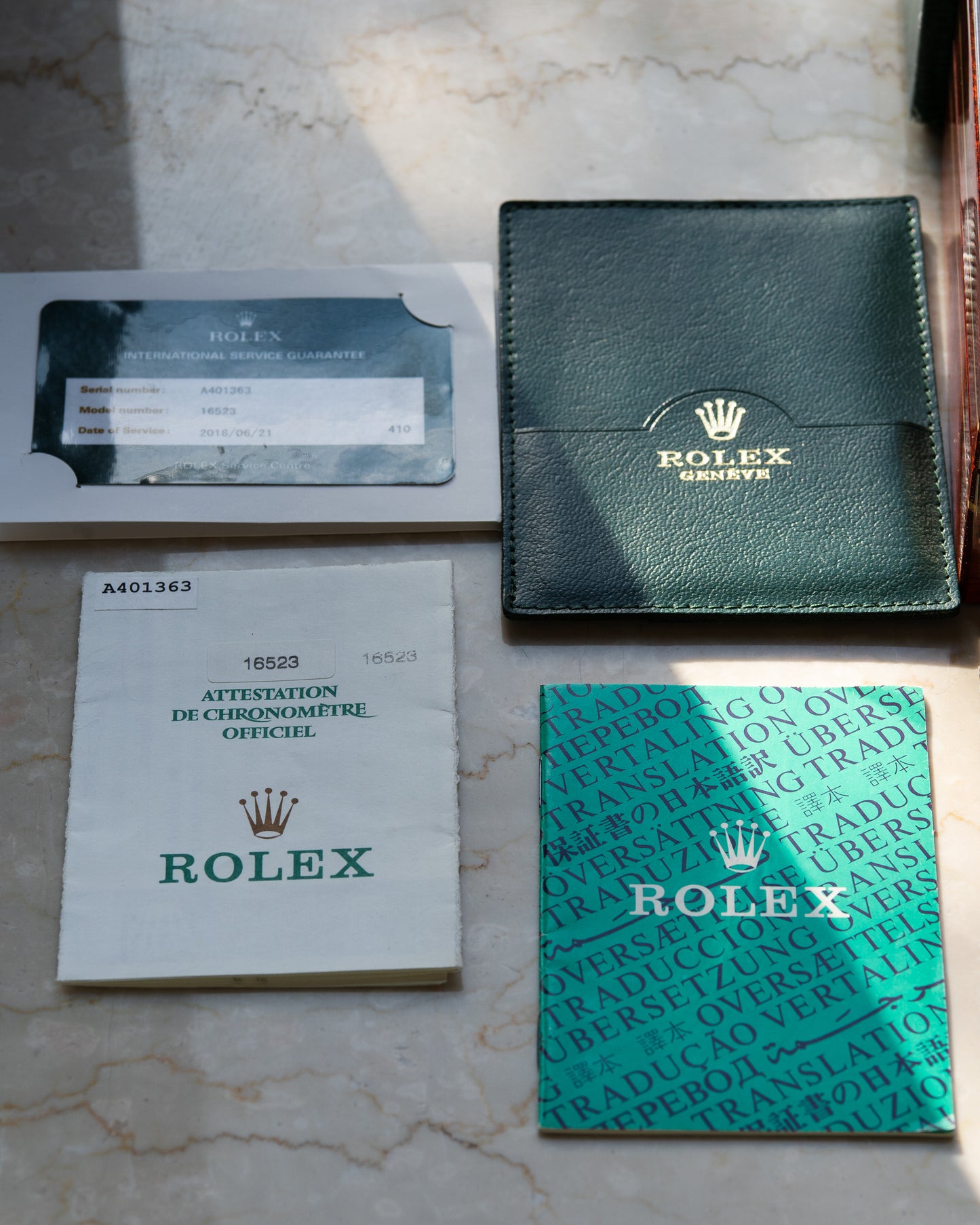 Rolex Daytona Ref. 16523 November 1999 - full set