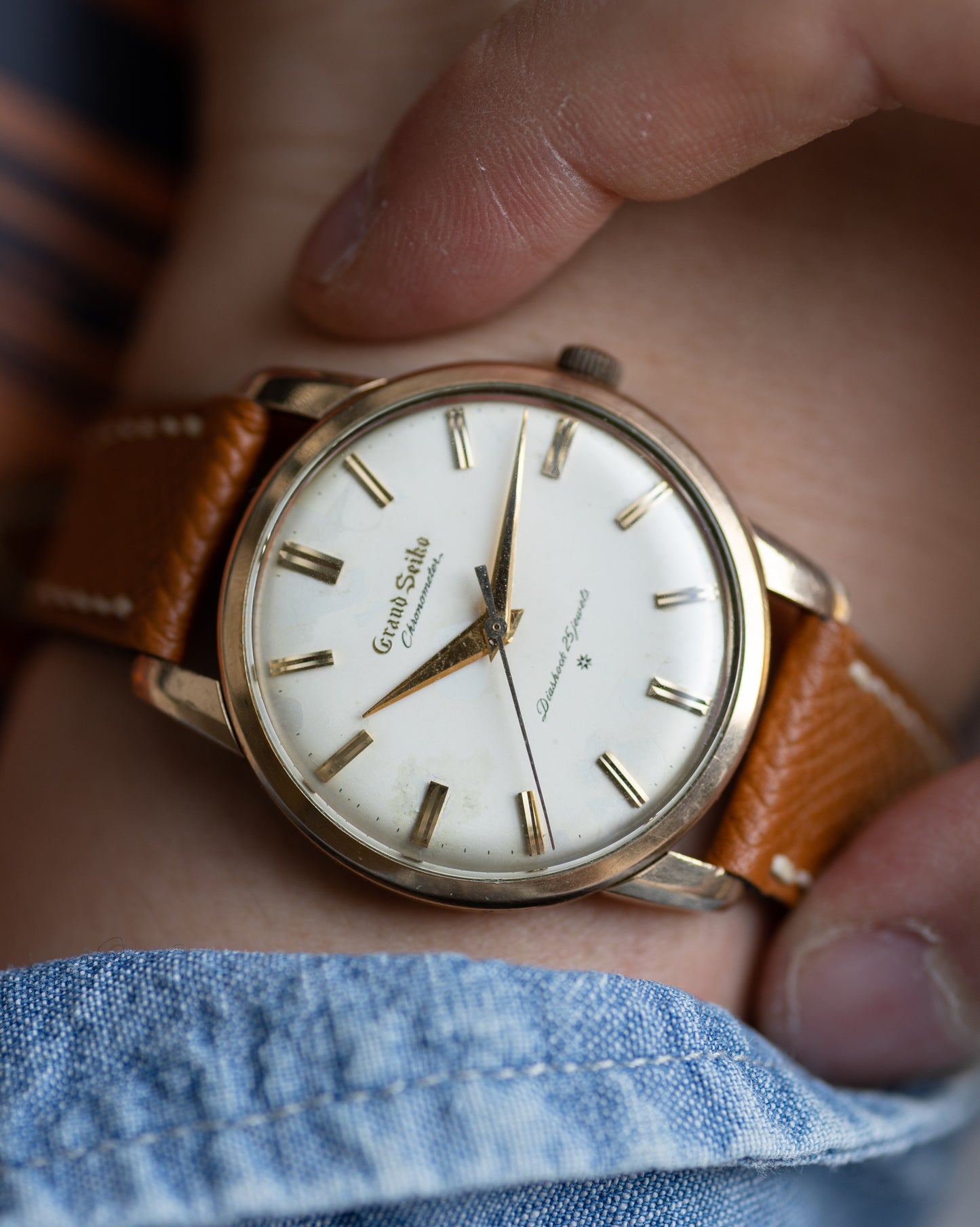 Grand Seiko First raised logo 1963