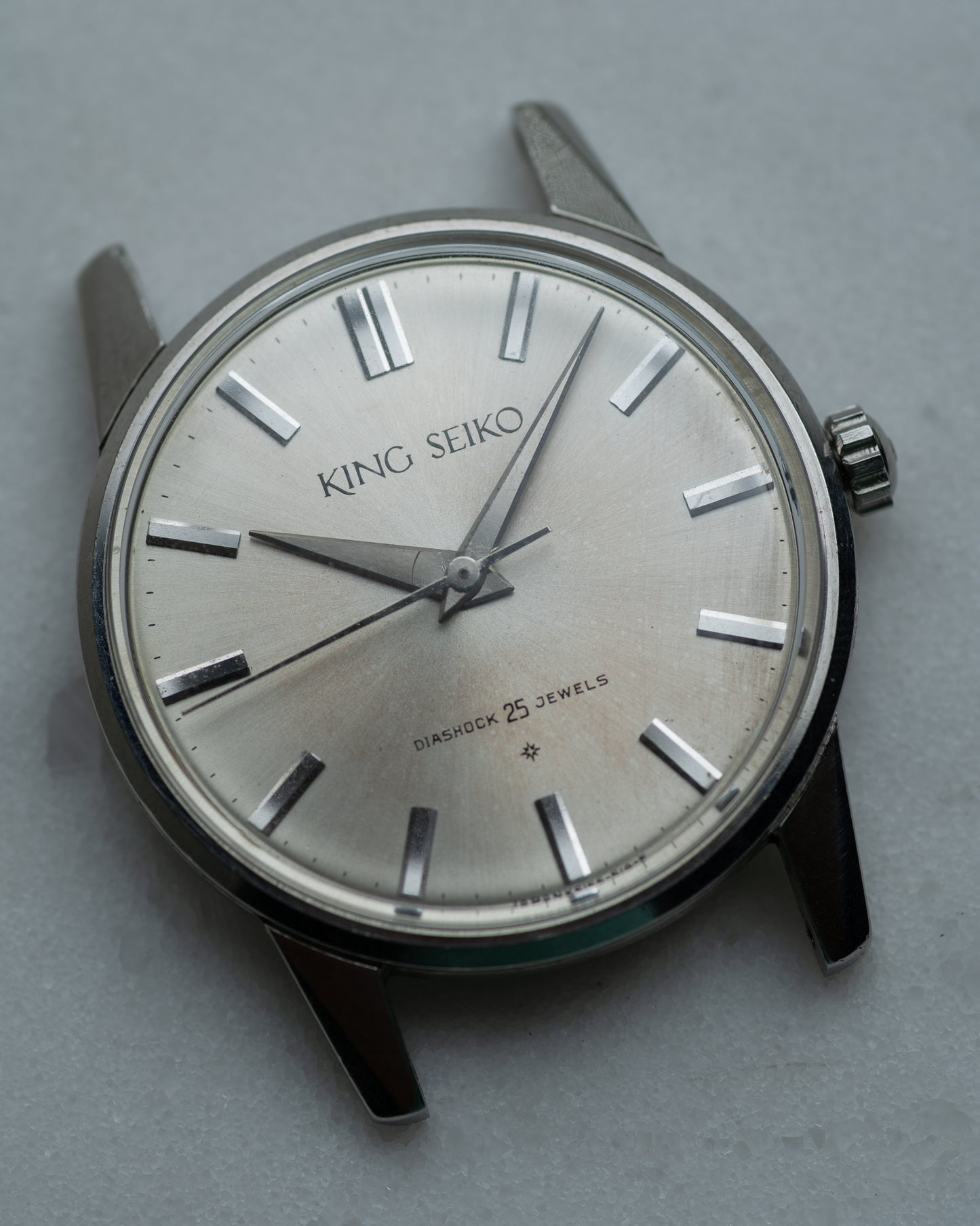 King Seiko 1st Stainless Steel "special dial" type 15 June 1964