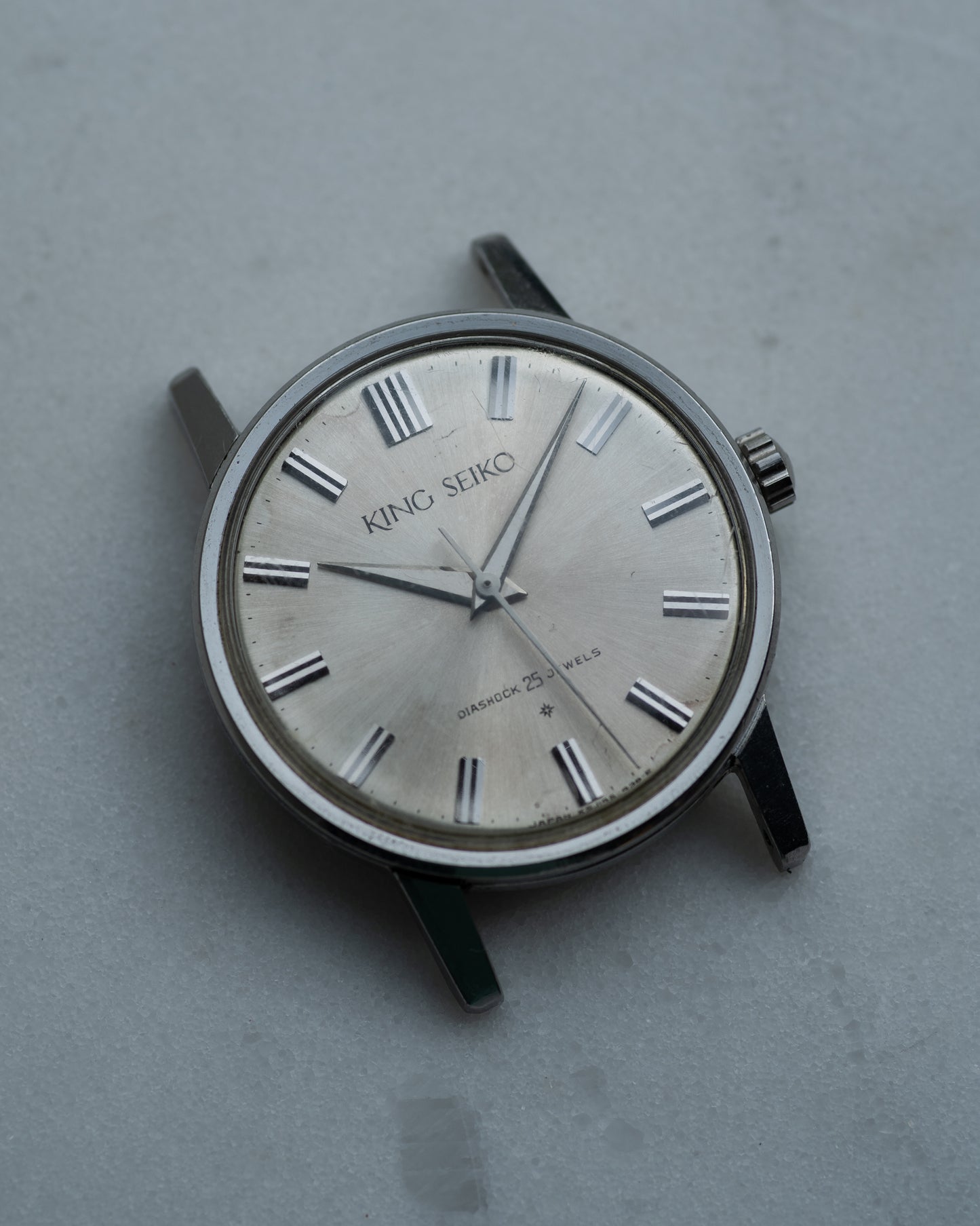 King Seiko 1st Stainless Steel "special dial" type 14 December 1962