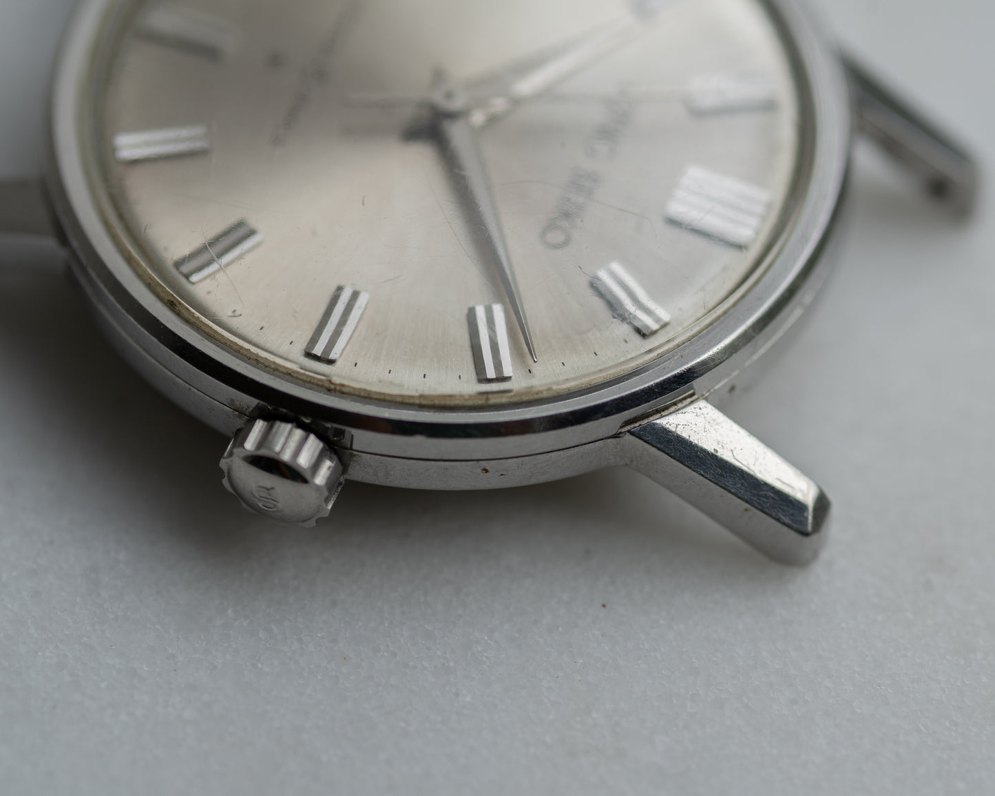 King Seiko 1st Stainless Steel "special dial" type 14 December 1962